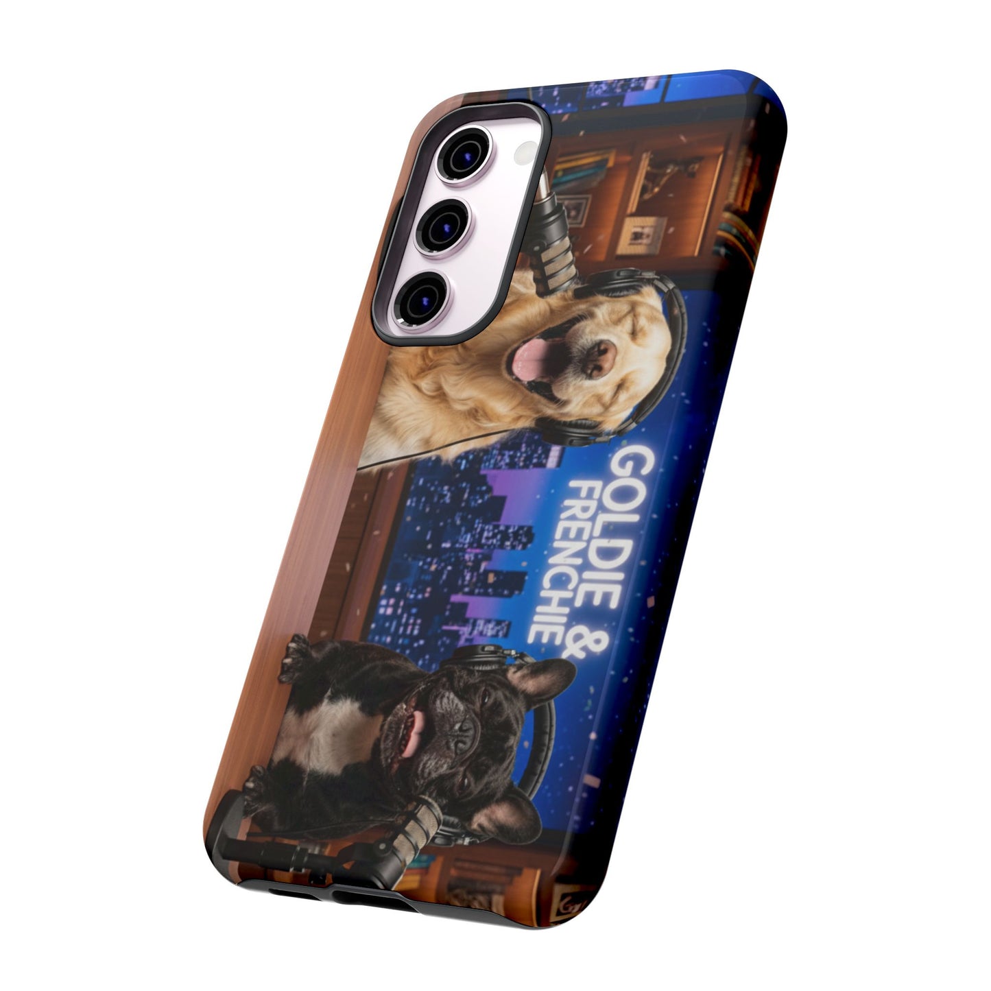Goldie & Frenchie Talk Show LOL Laughing out Loud Samsung Google Android Cases