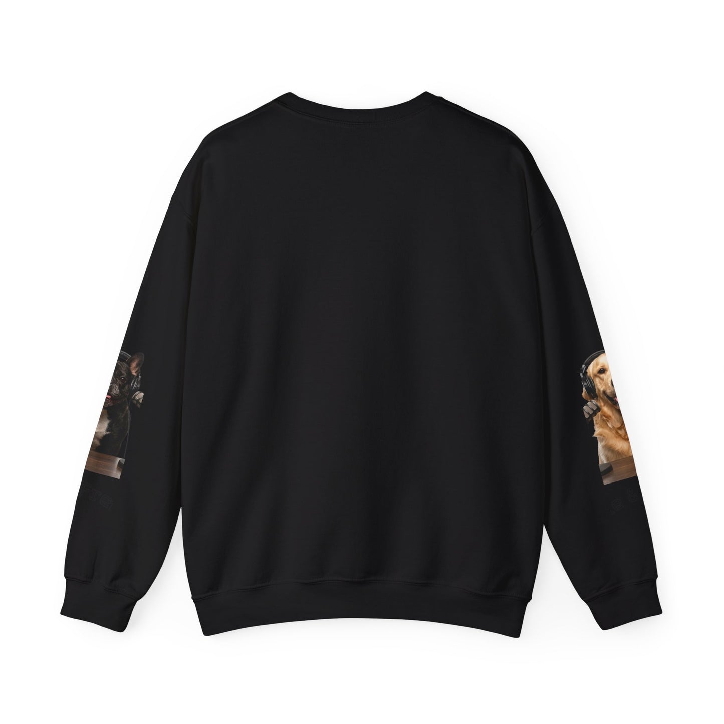 Goldie & Frenchie Smiling Crewneck with G&F sleeves