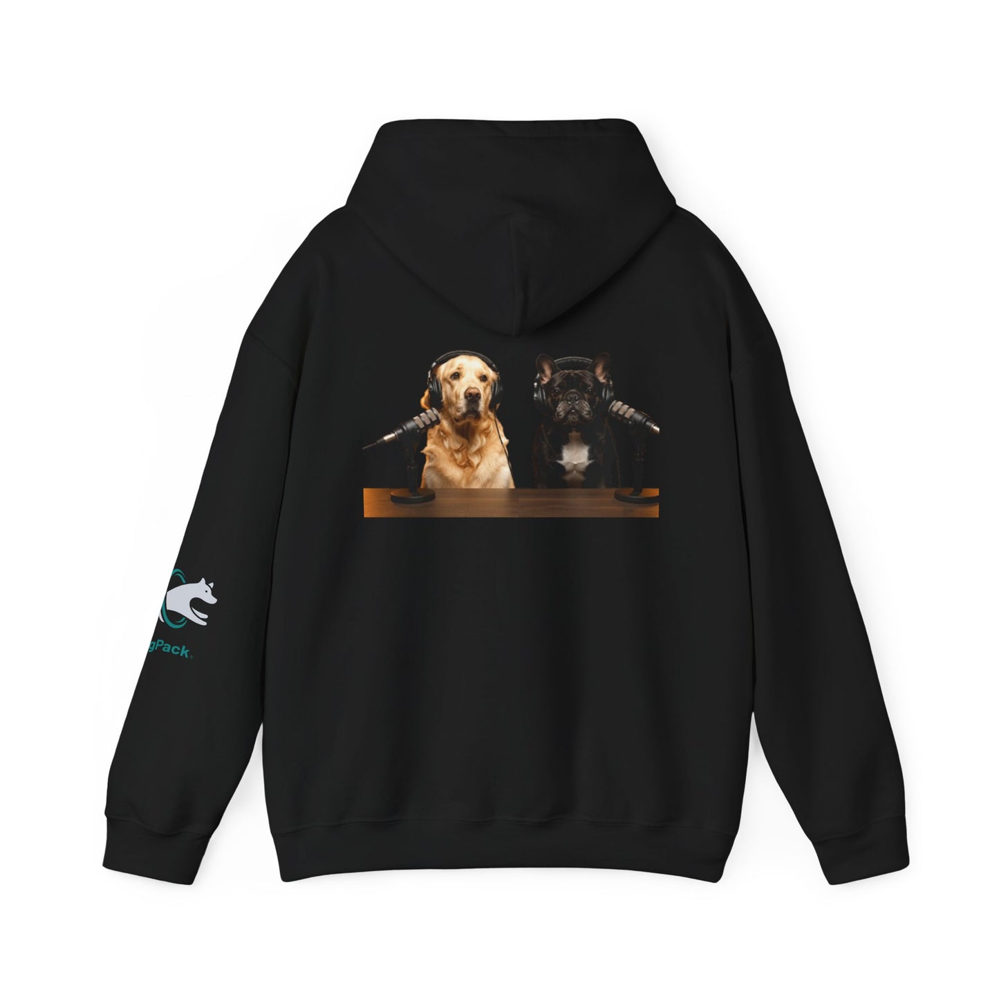 Goldie and Frenchie Hooded Sweater in Reverse