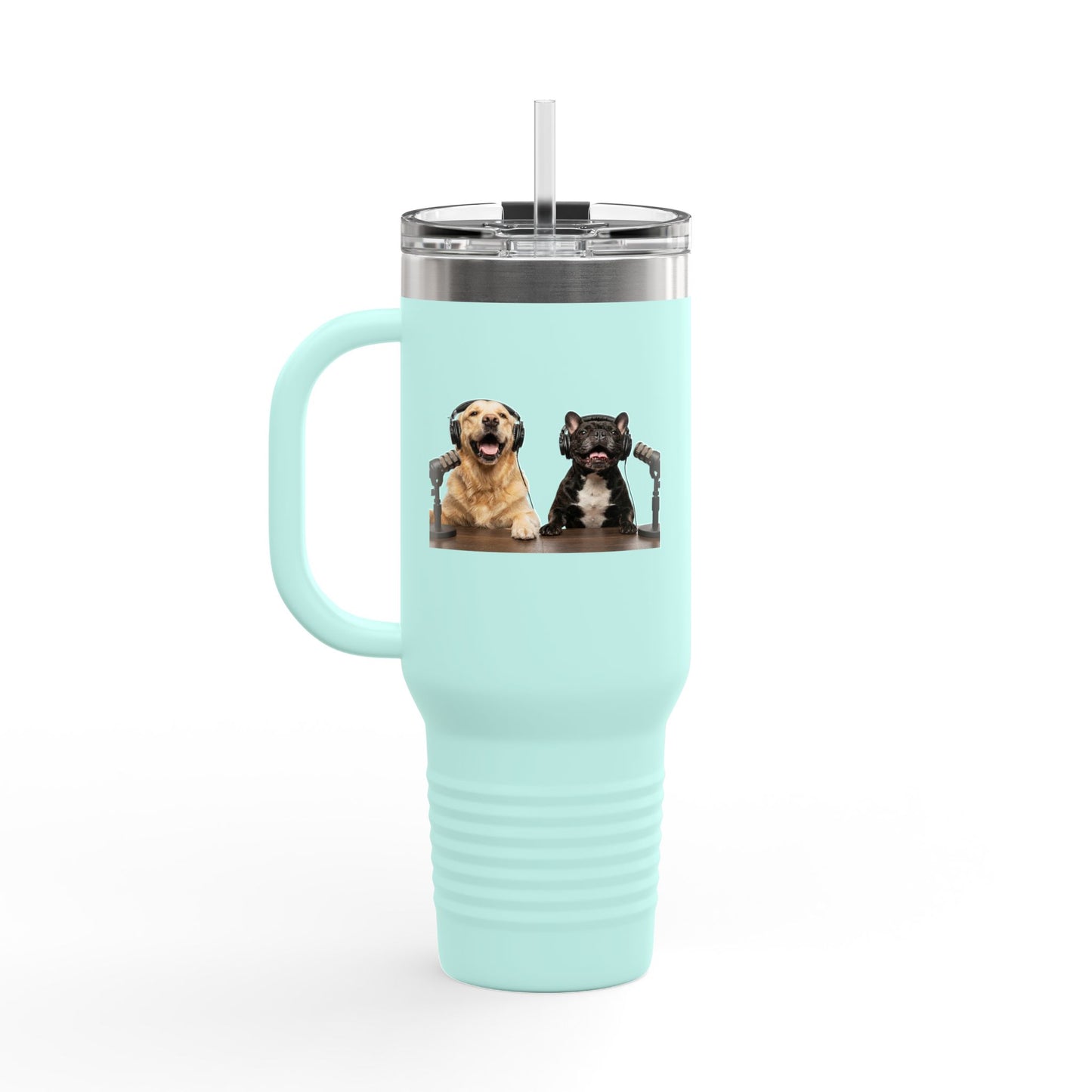 Goldie & Frenchie 40oz Insulated Travel Mug
