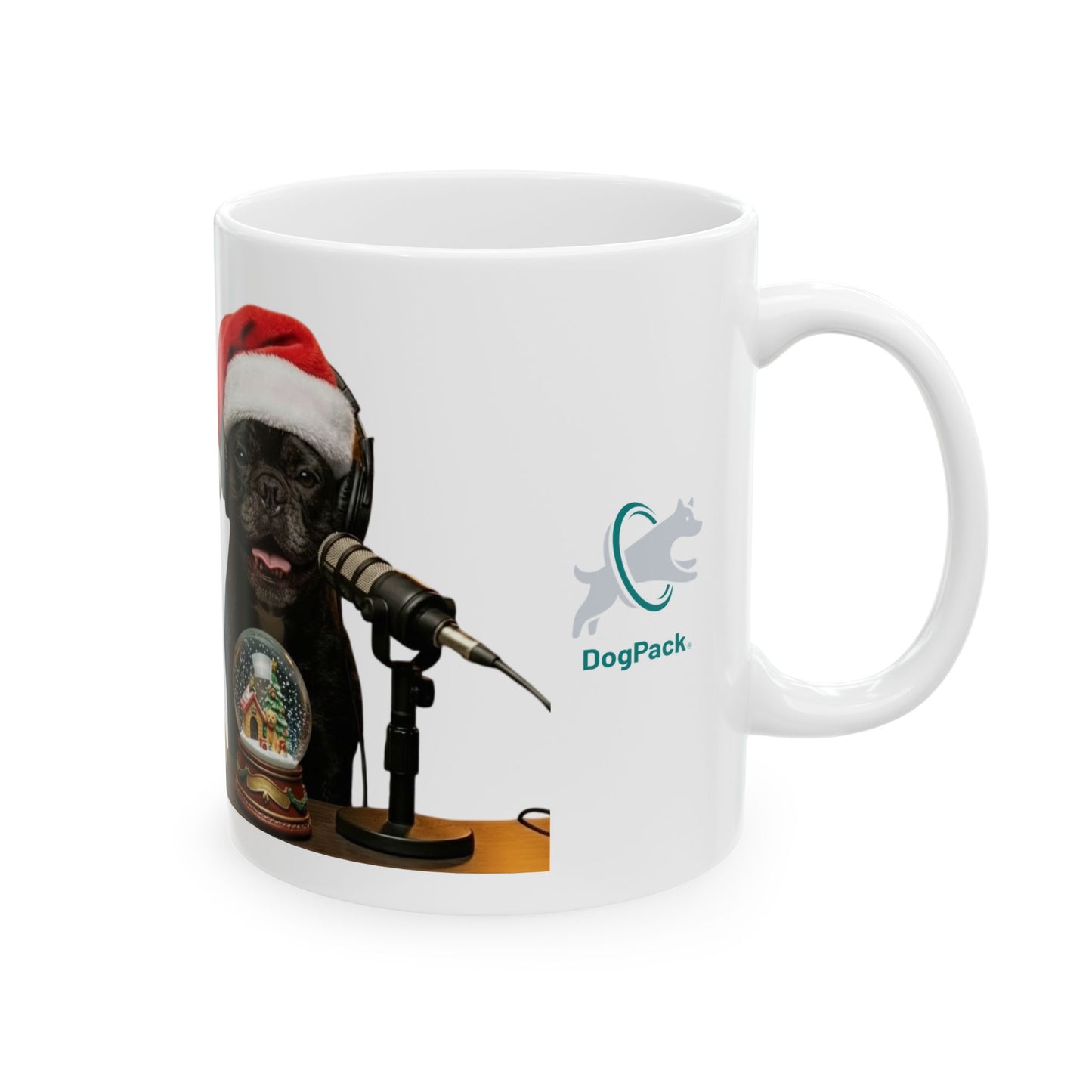 Goldie & Frenchie Christmas Holidays Coffee Mug (11oz/15oz)