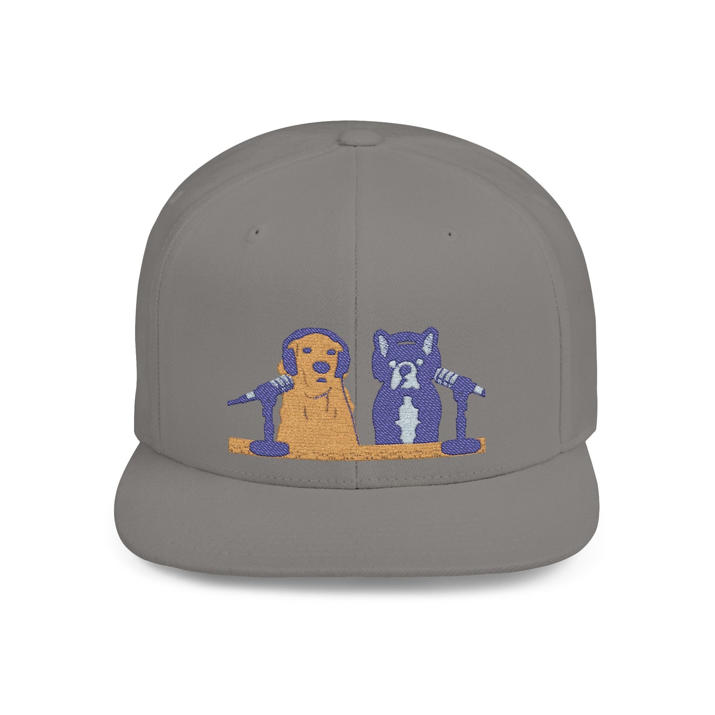 Goldie & Frenchie Embroidered Snapback Hat