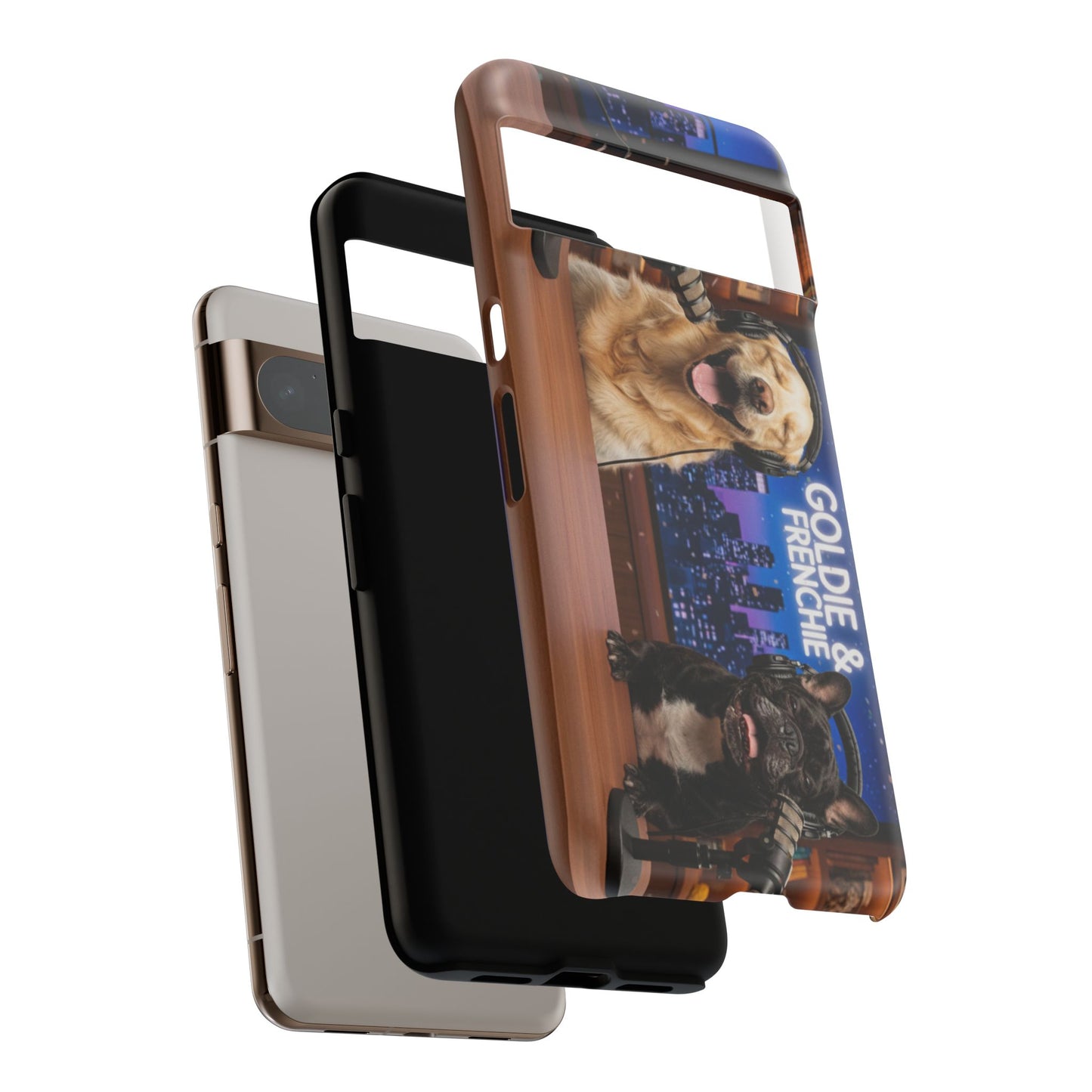 Goldie & Frenchie Talk Show LOL Laughing out Loud Samsung Google Android Cases