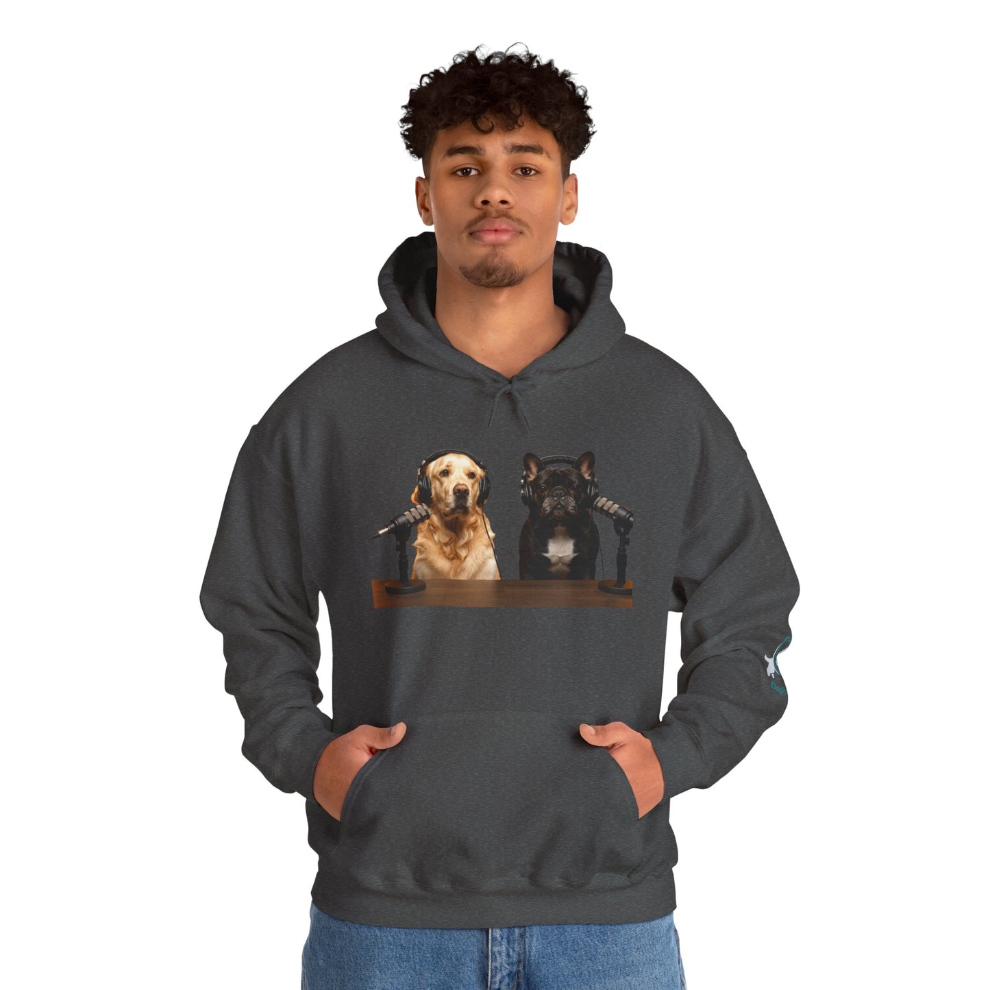 Goldie and Frenchie Hooded Sweater