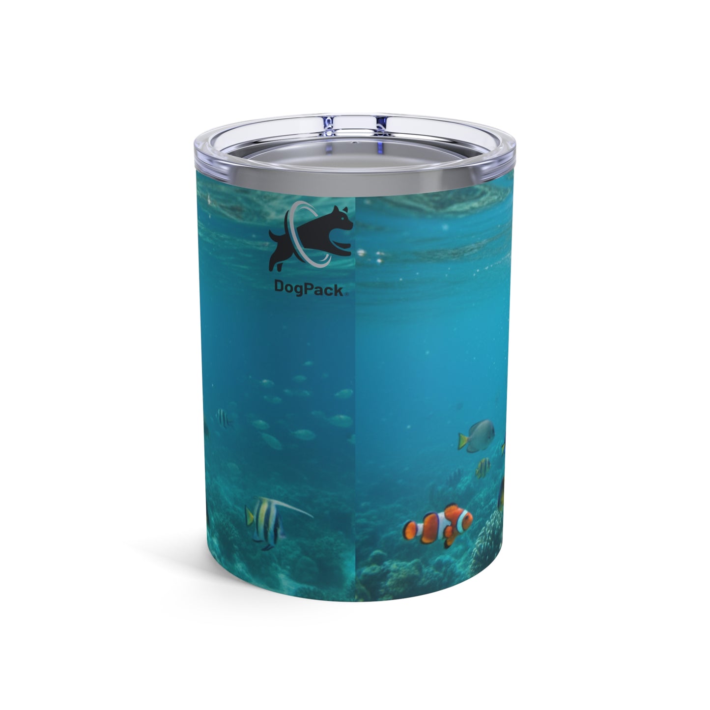 Goldie & Frenchie 10oz Dog Swim Tumbler - Underwater Dogs Travel Cup