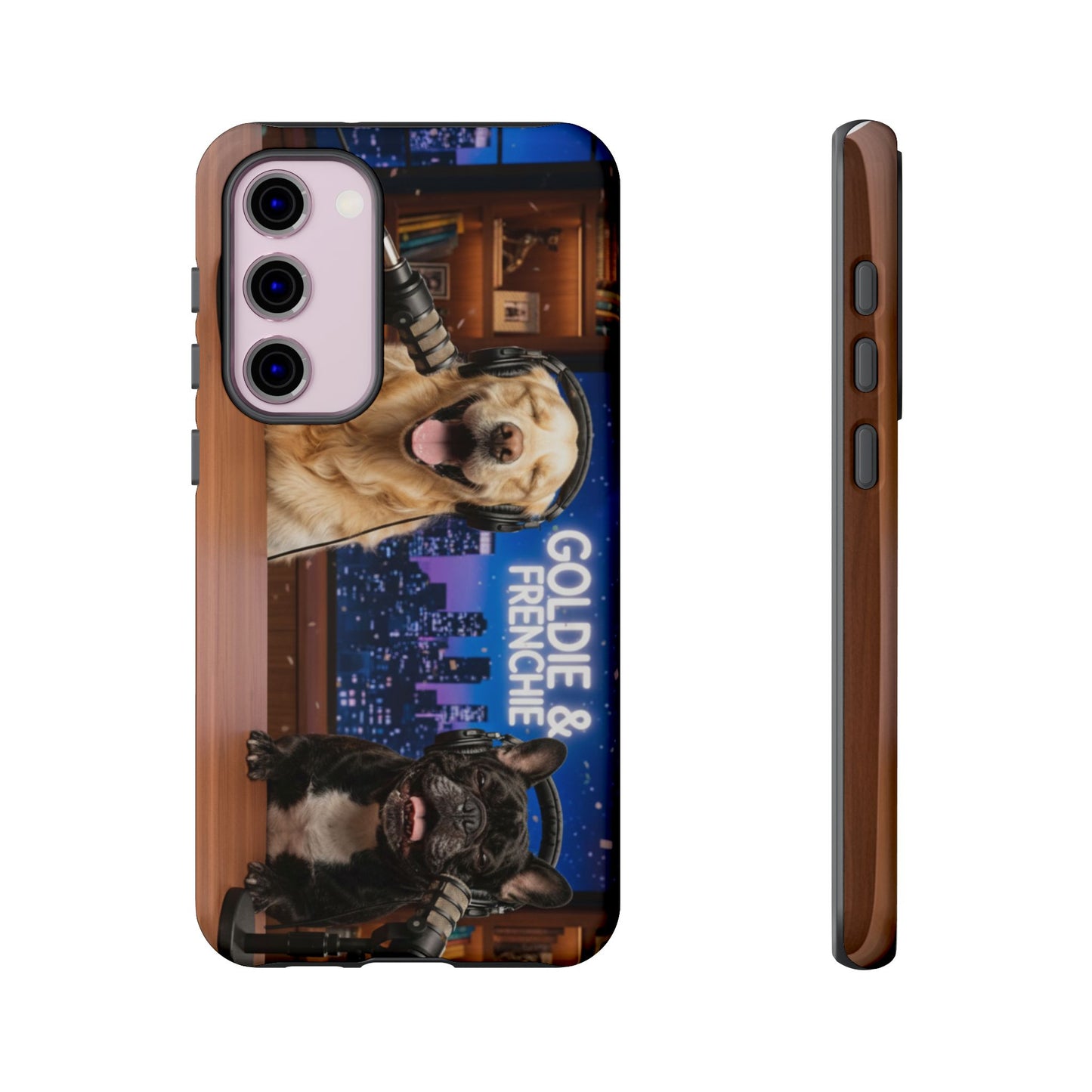 Goldie & Frenchie Talk Show LOL Laughing out Loud Samsung Google Android Cases