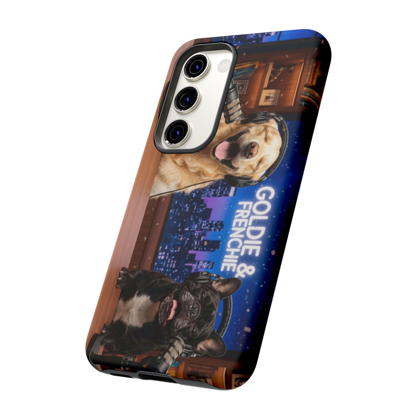 Goldie & Frenchie Talk Show LOL Laughing out Loud Samsung Google Android Cases