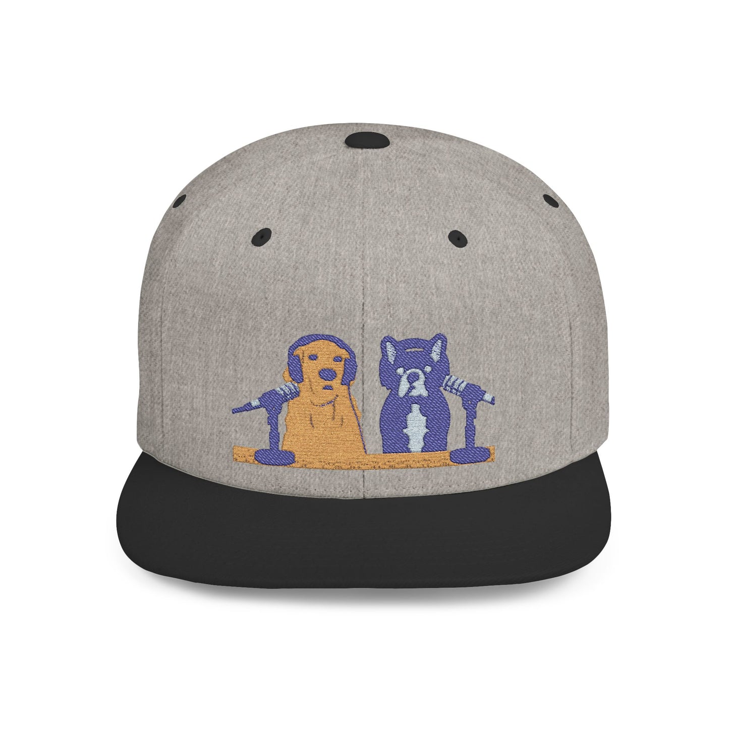 Goldie & Frenchie Embroidered Snapback Hat