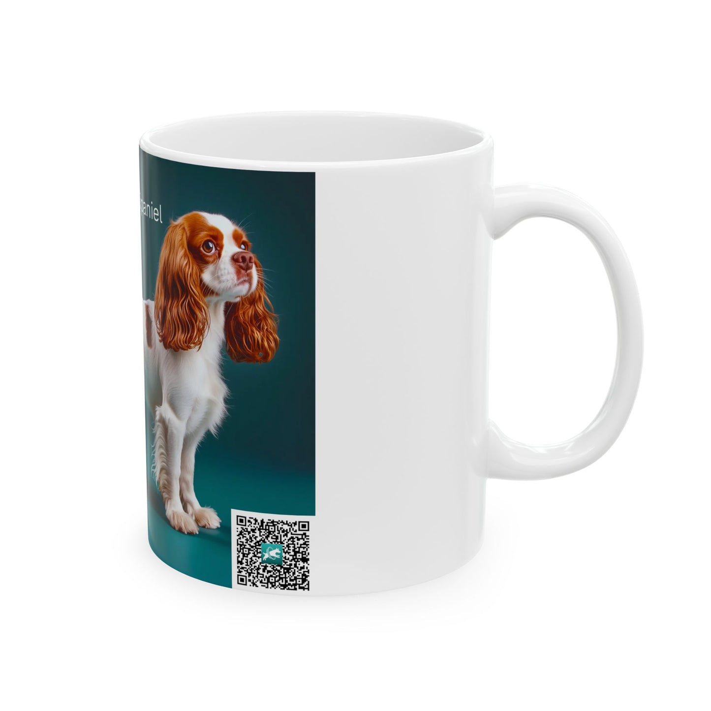 Cavalier King Charles Spaniel Ceramic Mug – Dog Lover Coffee Cup (11oz/15oz)