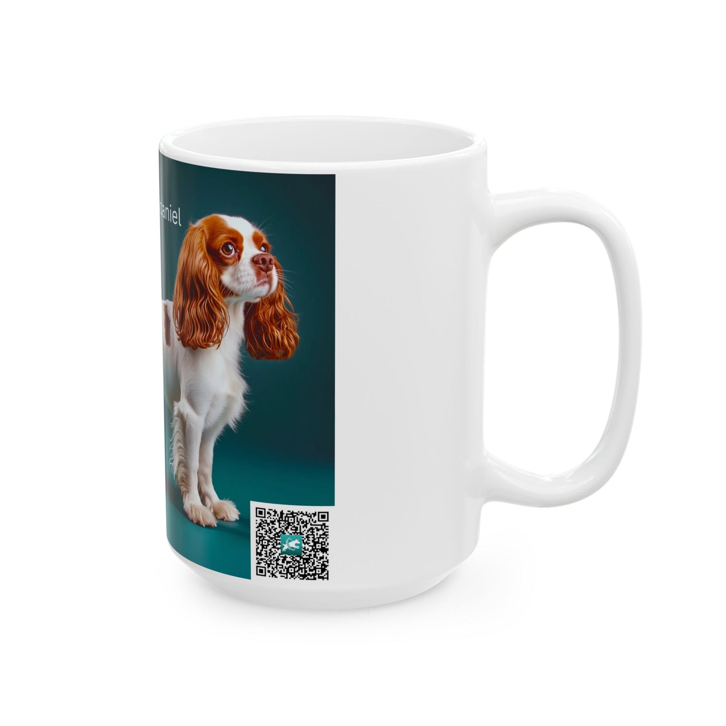 Cavalier King Charles Spaniel Ceramic Mug – Dog Lover Coffee Cup (11oz/15oz)