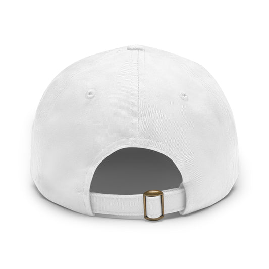 Goldie & Frenchie Leather Patch Baseball Cap