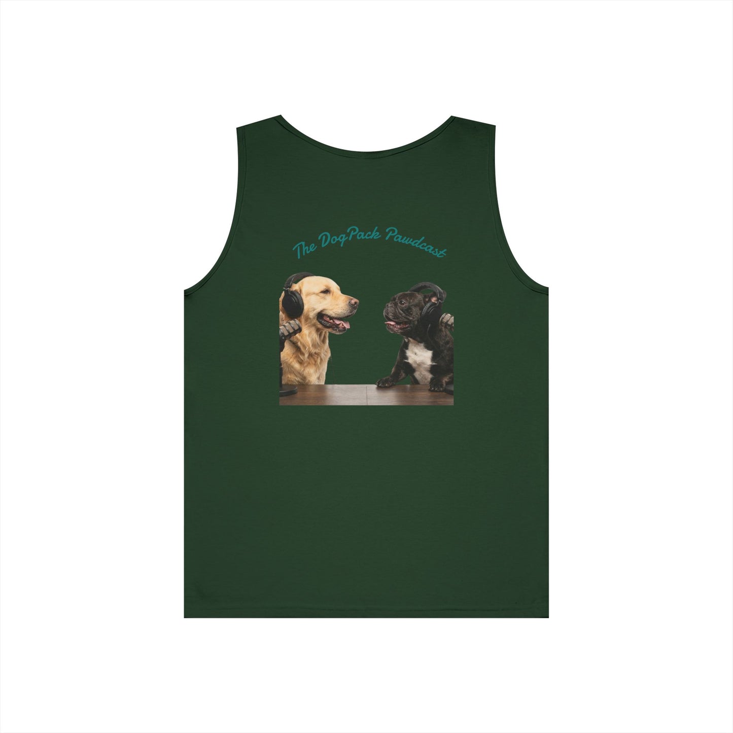 Goldie & Frenchie Front and Back Tank Top - Unisex