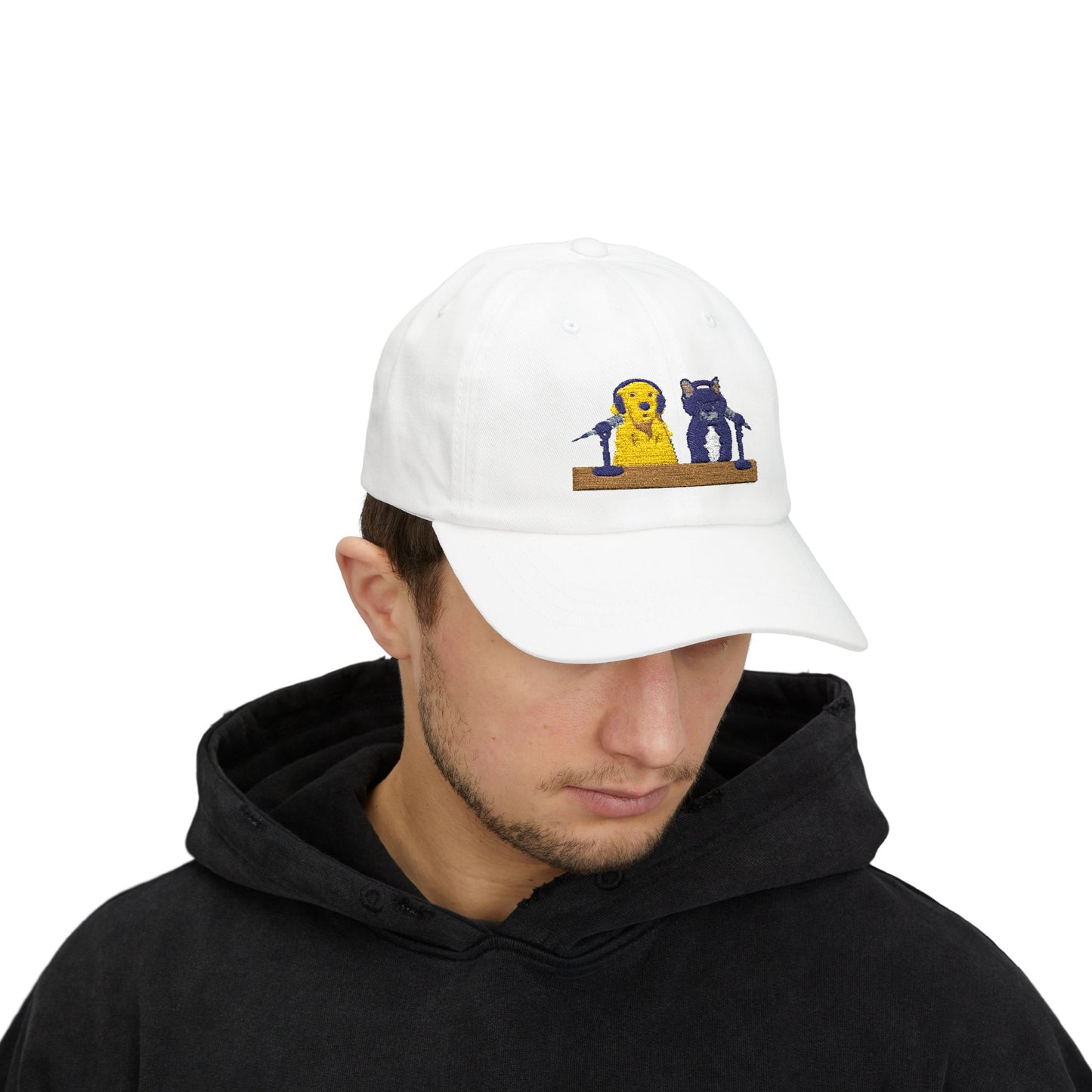 Goldie & Frenchie Embroidered Podcast Hat