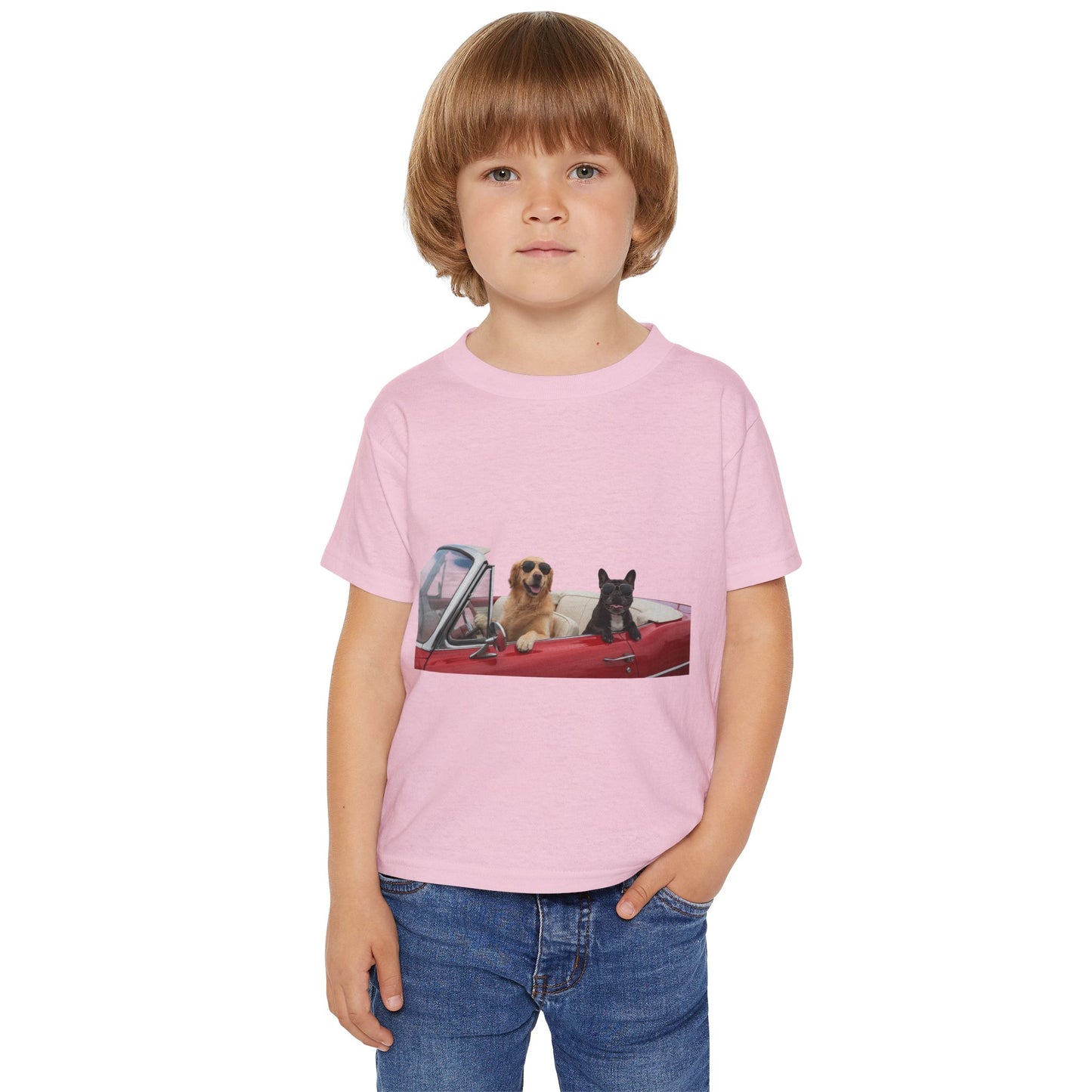 Goldie & Frenchie 'Slow Down & Enjoy the Ride' Toddler T‑Shirt