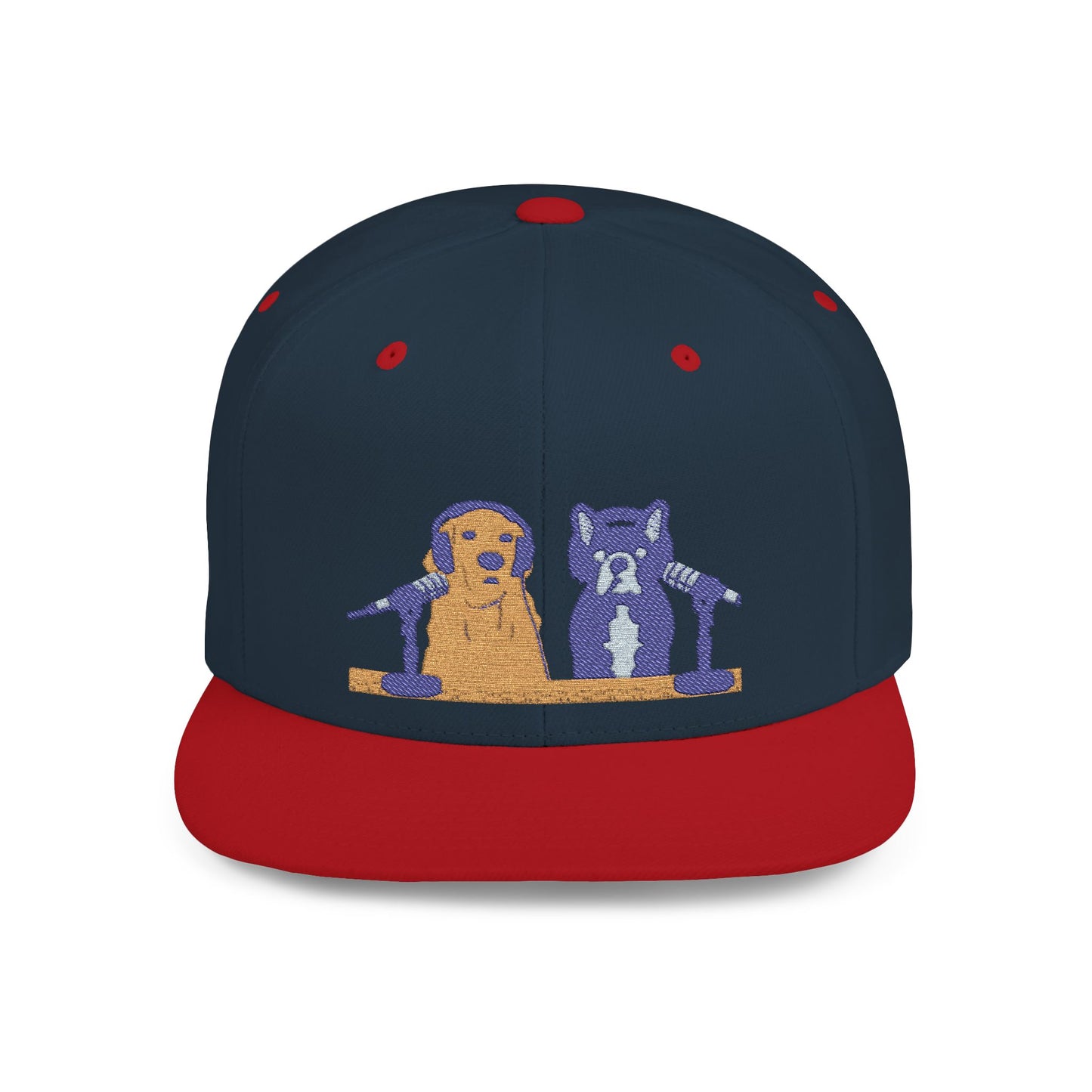 Goldie & Frenchie Embroidered Snapback Hat