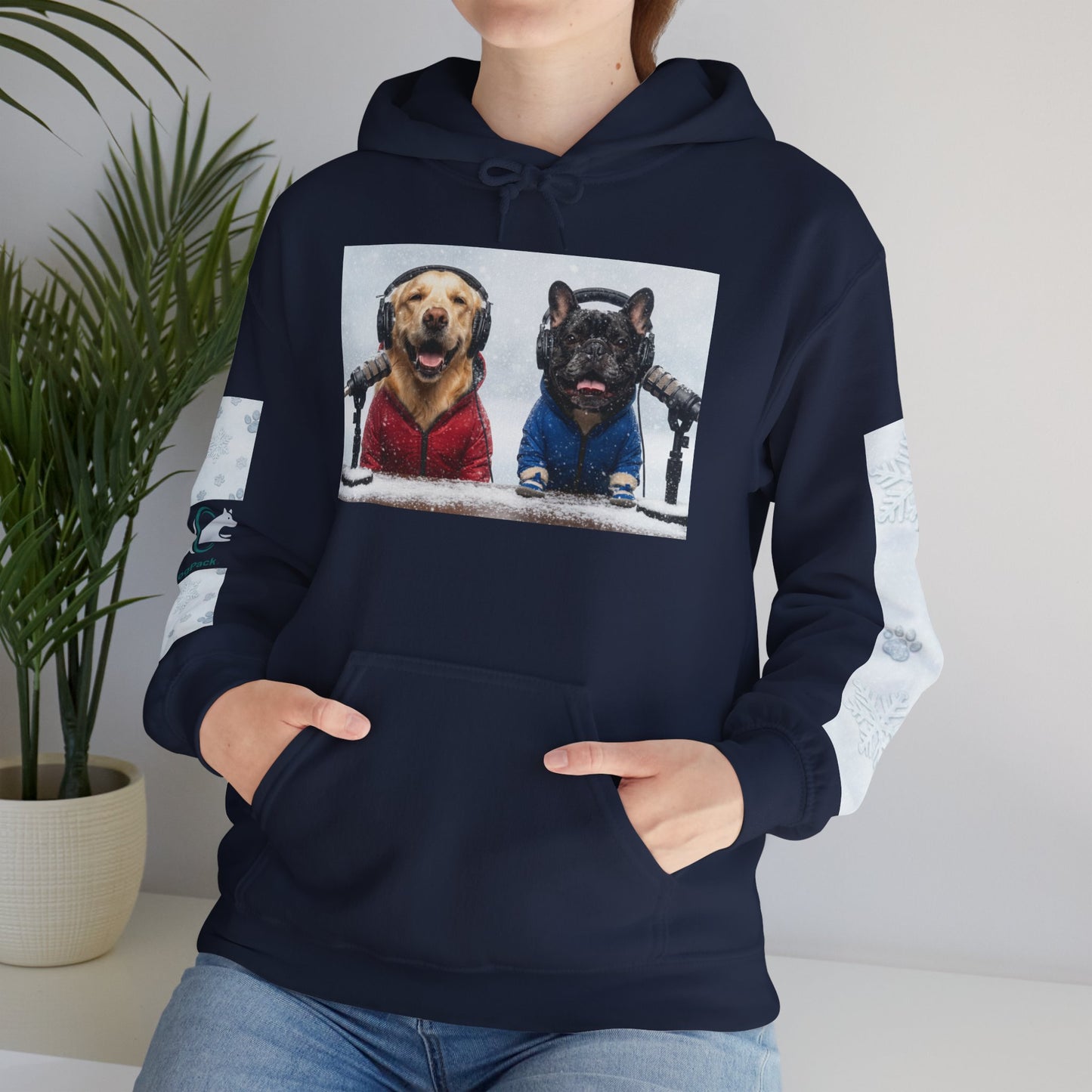 Goldie & Frenchie Holiday Hoodie - High Quality Soft Sweatshirt for the Winter