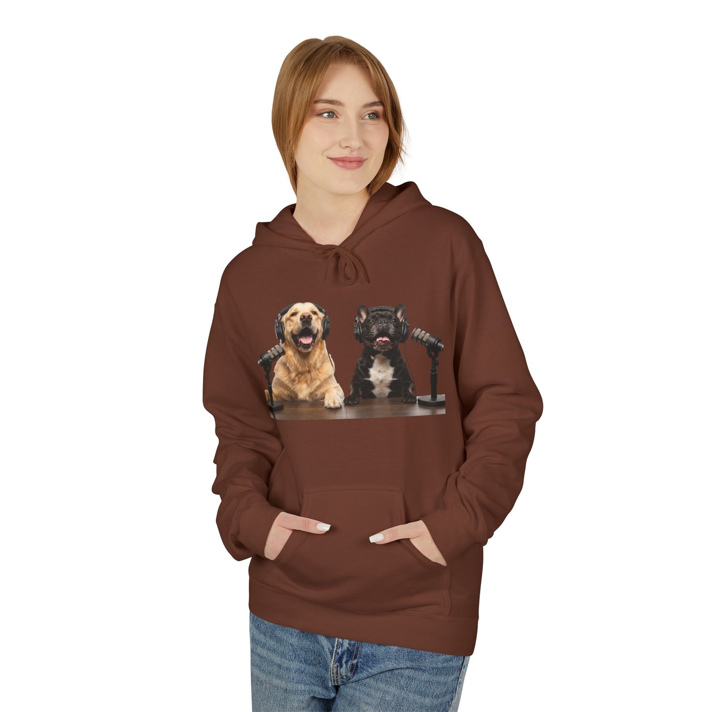 Goldie & Frenchie Soft Style Podcast Hoodie