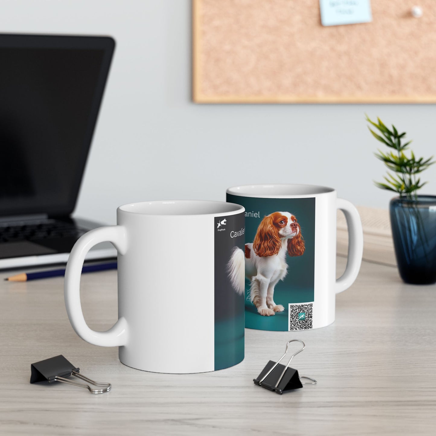 Cavalier King Charles Spaniel Ceramic Mug – Dog Lover Coffee Cup (11oz/15oz)