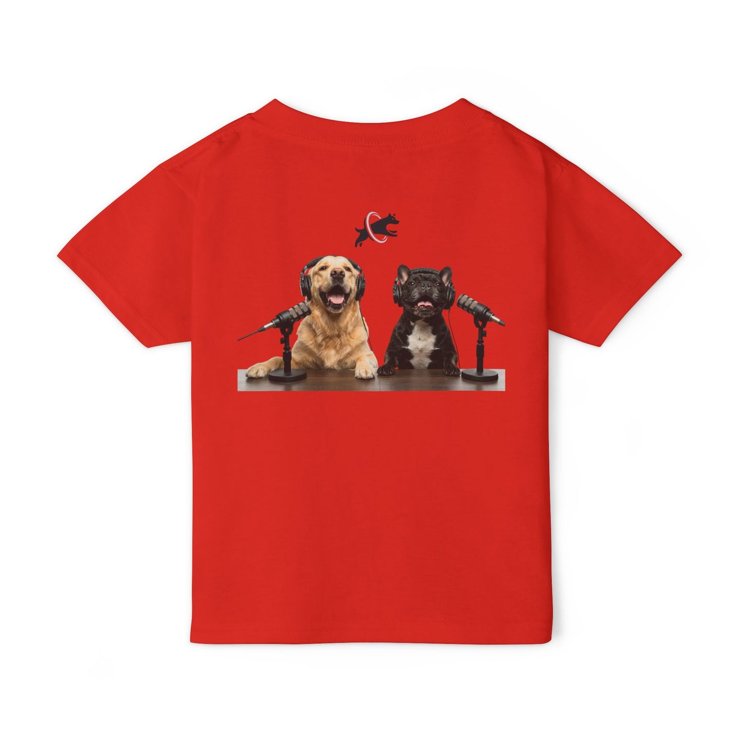 Goldie the Doctor & Frenchie the Baker Toddler T‑Shirt - Front & Back Print