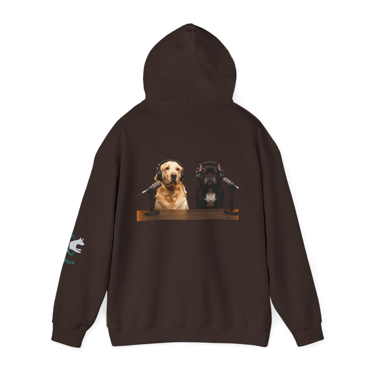 Goldie and Frenchie Hooded Sweater in Reverse