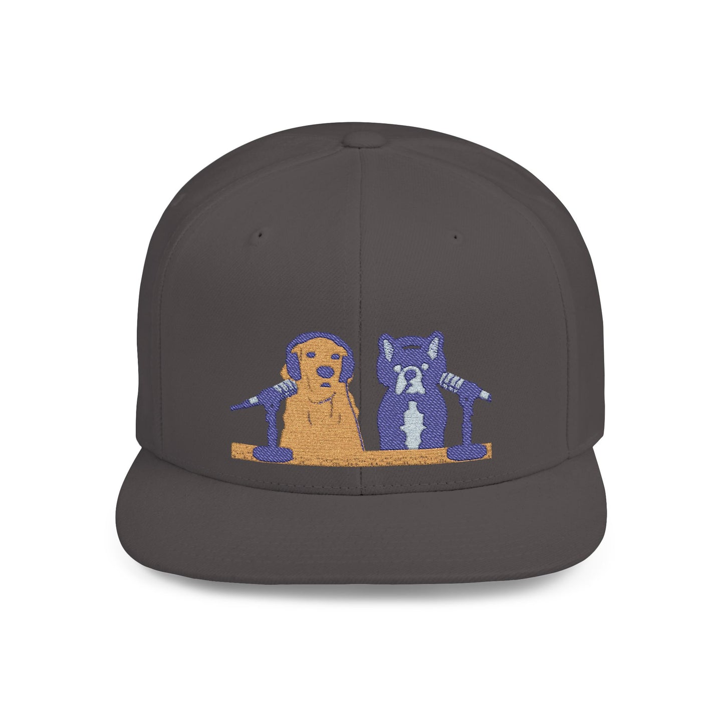 Goldie & Frenchie Embroidered Snapback Hat