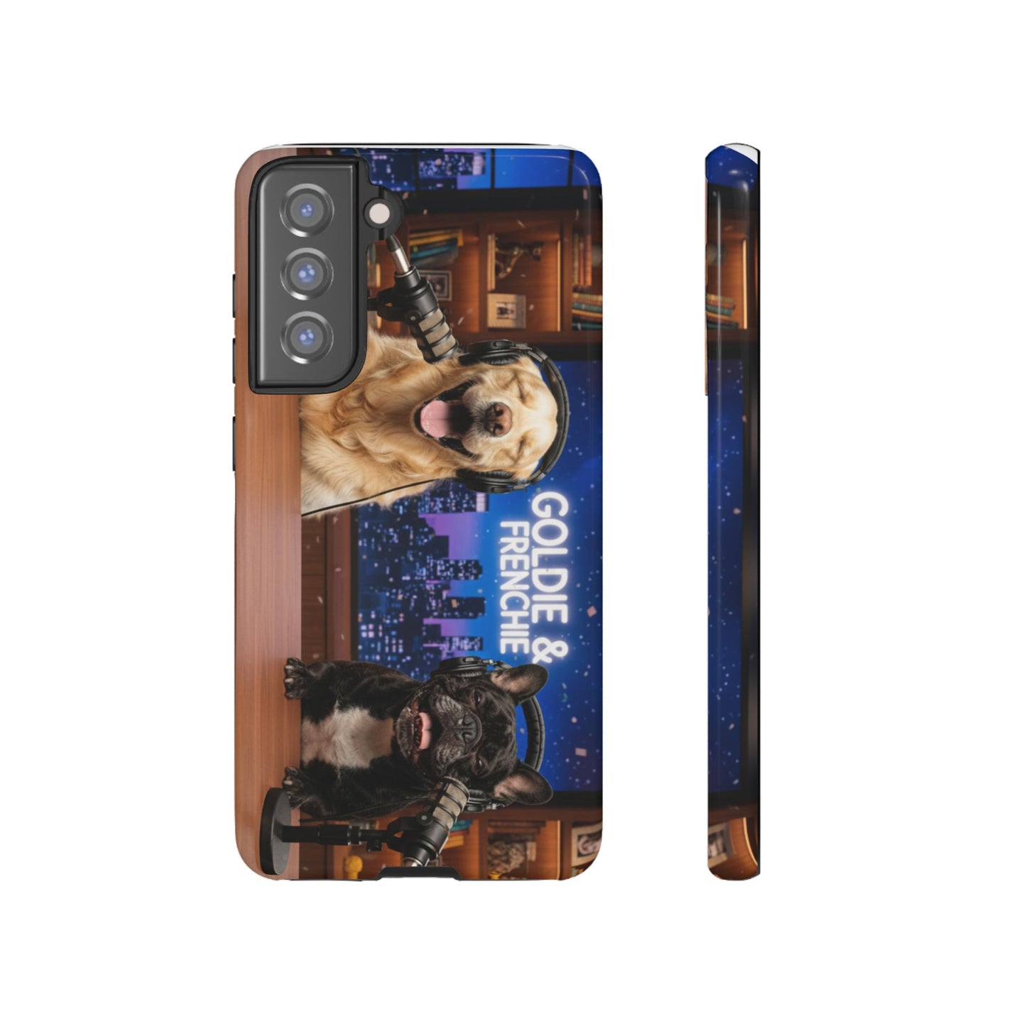 Goldie & Frenchie Talk Show LOL Laughing out Loud Samsung Google Android Cases