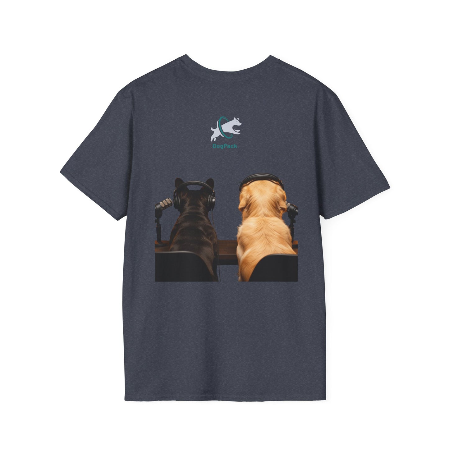Goldie & Frenchie back & front Softstyle T-shirt