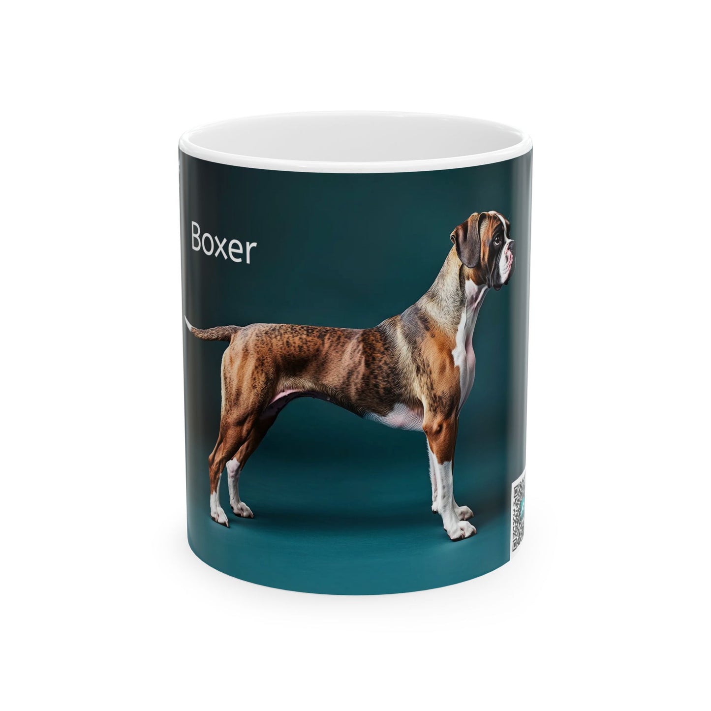 Boxer Dog Ceramic Mug (11oz & 15oz) — Gift for Dog Lovers