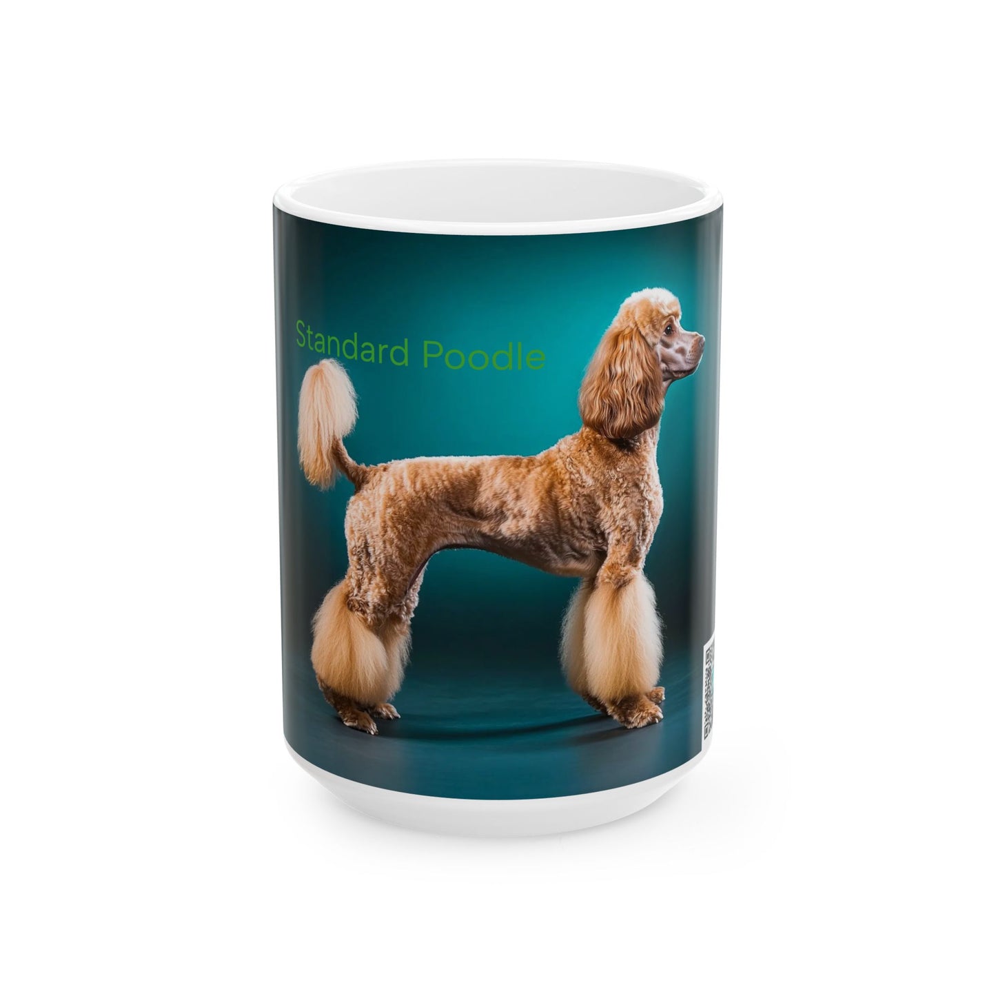 Standard Poodle Ceramic Mug — Standard Poodle Dog Breed Coffee Cup (11oz & 15oz)