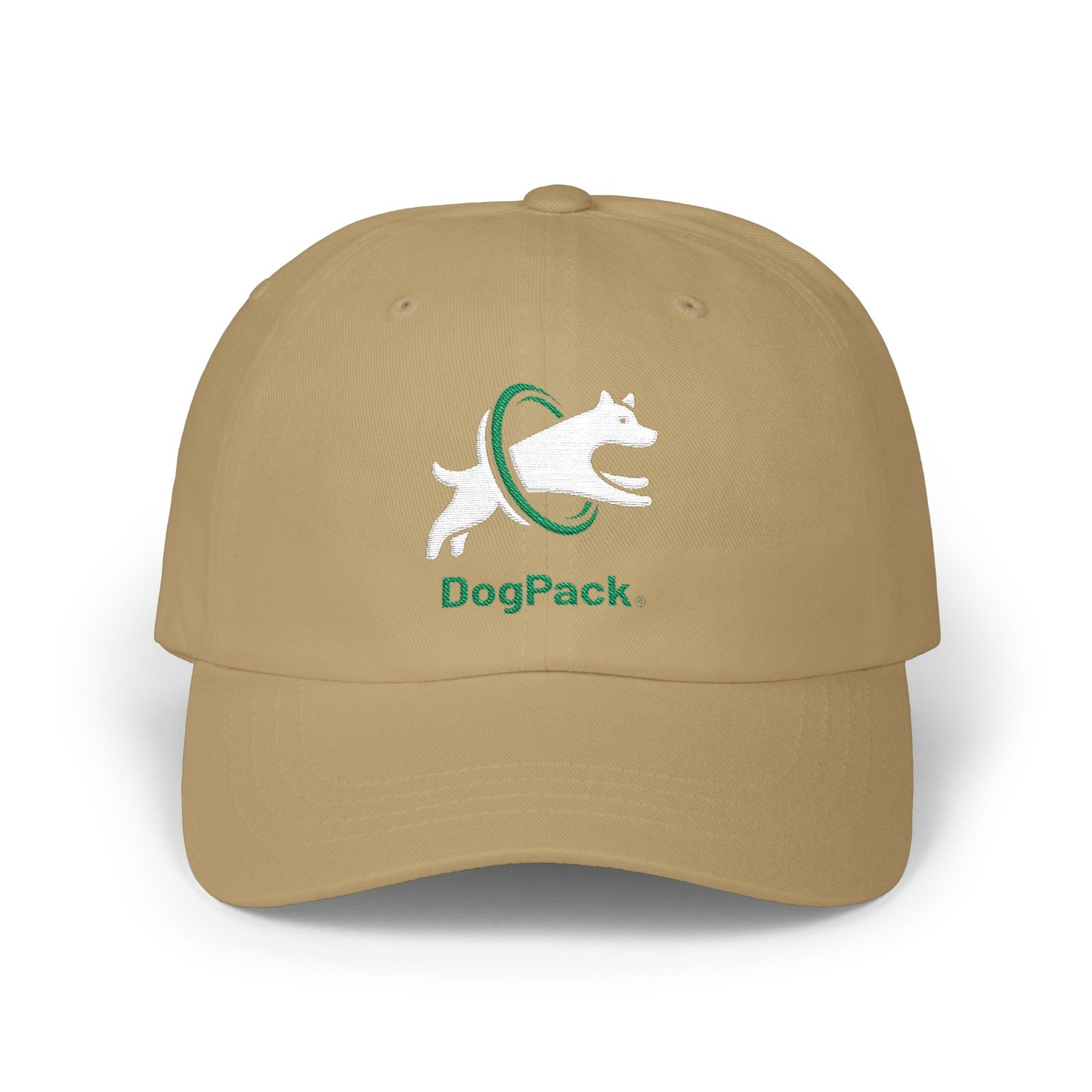 DogPack Brand Dad Cap — DogPack Logo Embroidered Baseball Hat