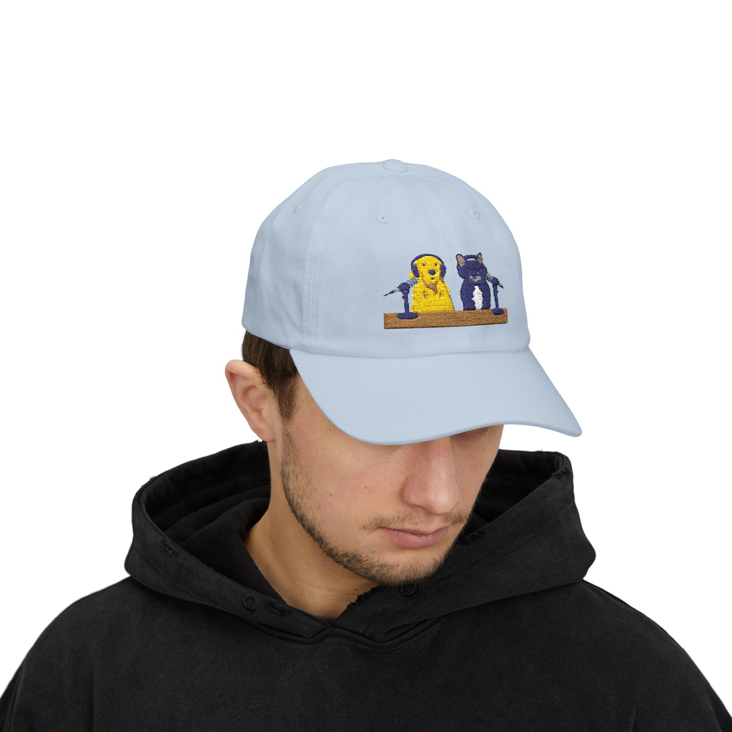 Goldie & Frenchie Embroidered Podcast Hat