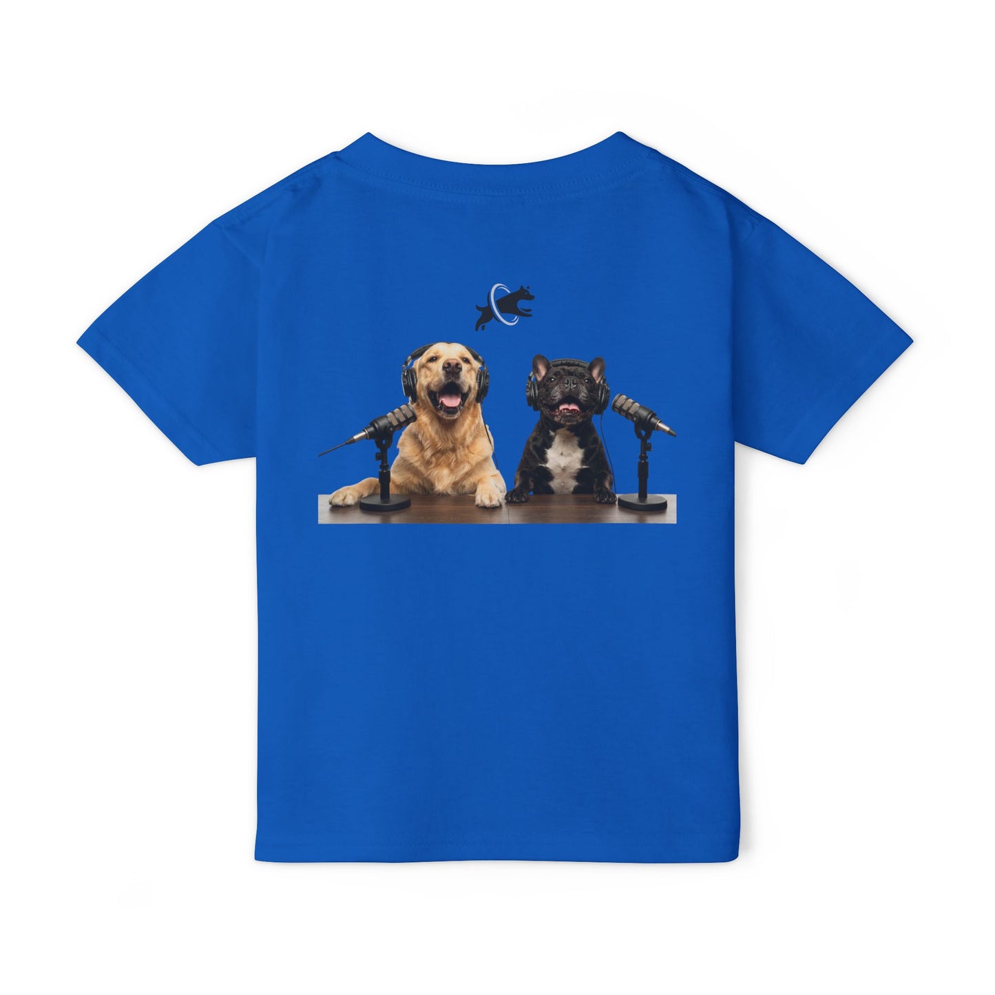 Goldie the Doctor & Frenchie the Baker Toddler T‑Shirt - Front & Back Print