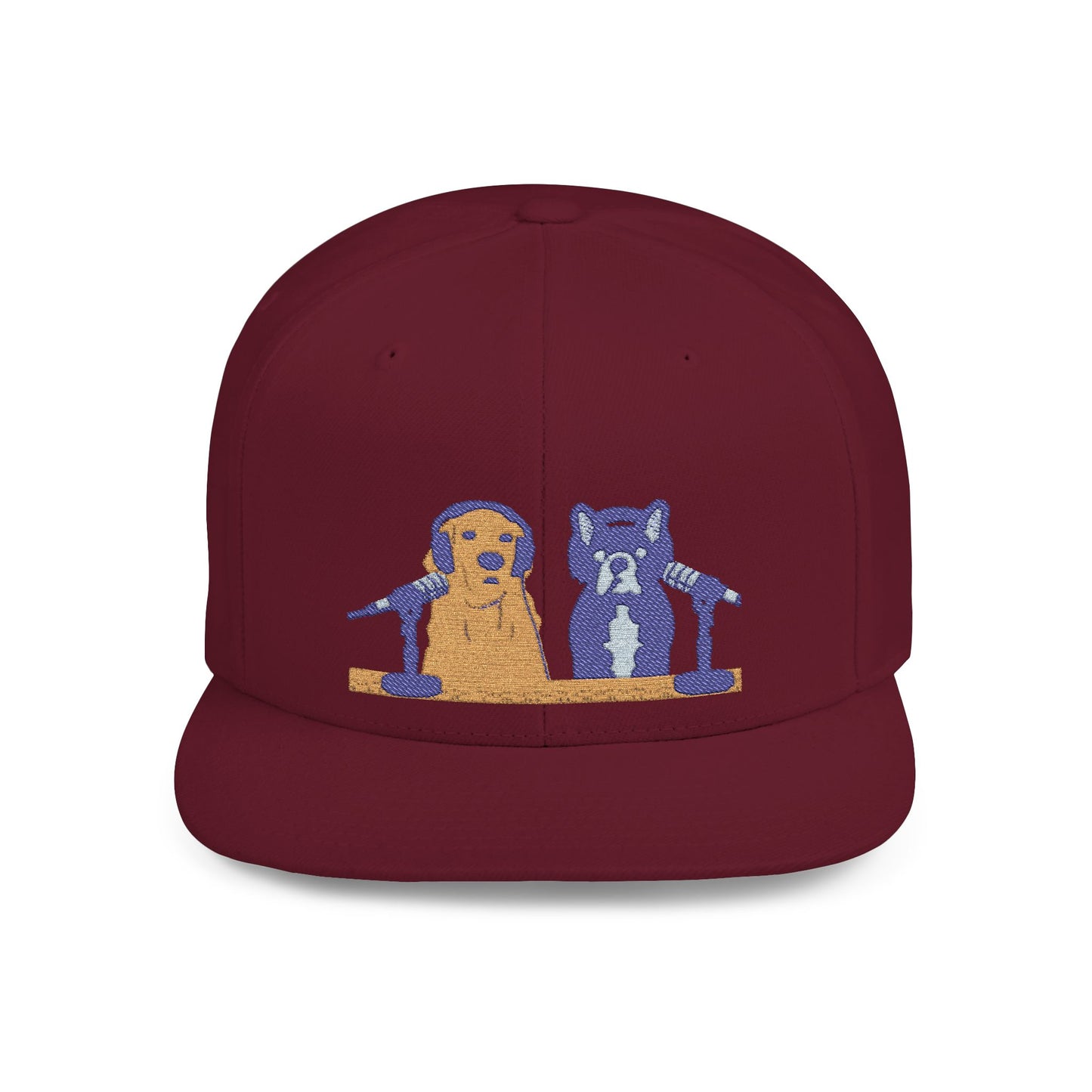 Goldie & Frenchie Embroidered Snapback Hat