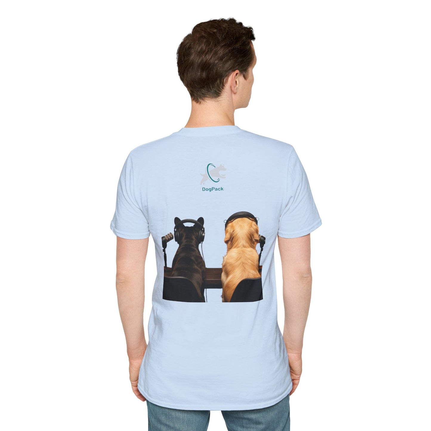 Goldie & Frenchie back & front Softstyle T-shirt