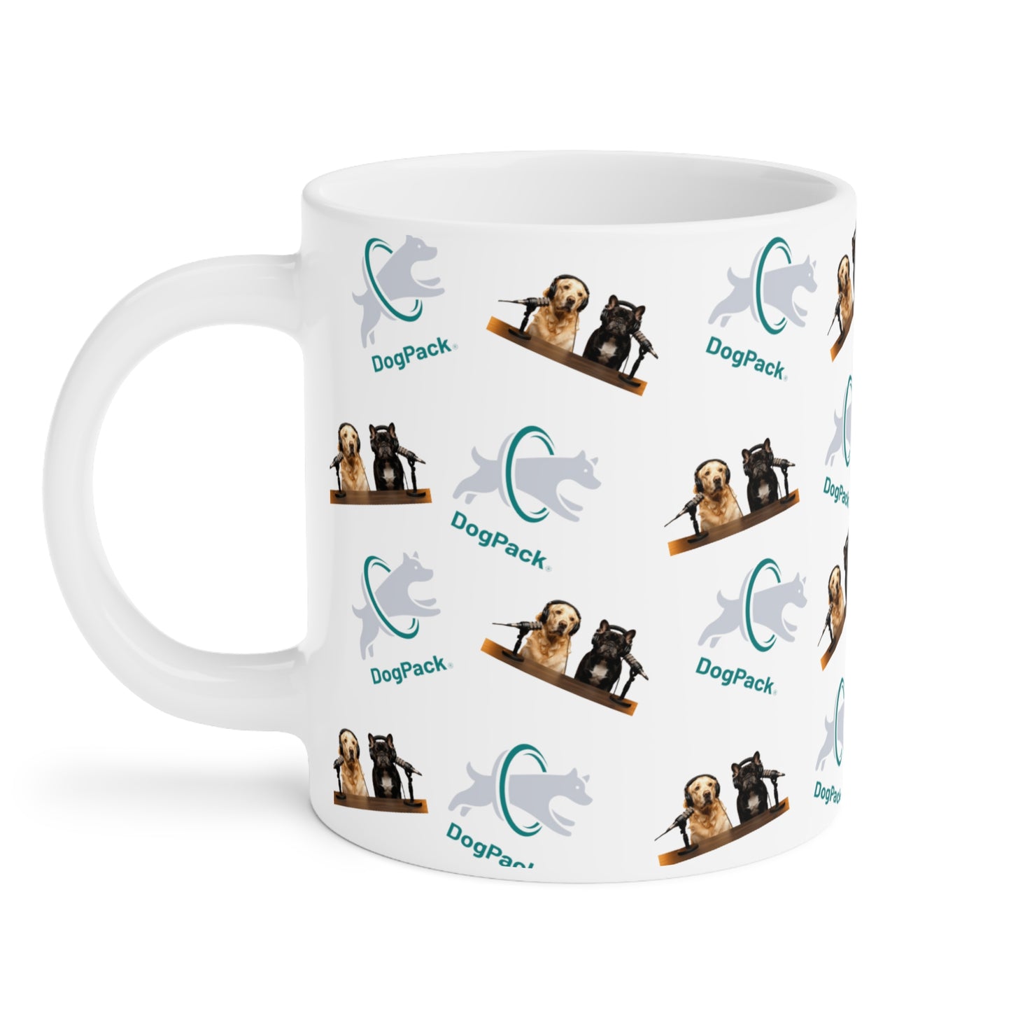 Goldie & Frenchie x DogPack Coffee Mug (11oz/15oz/20oz) - Made and Ships from Canada