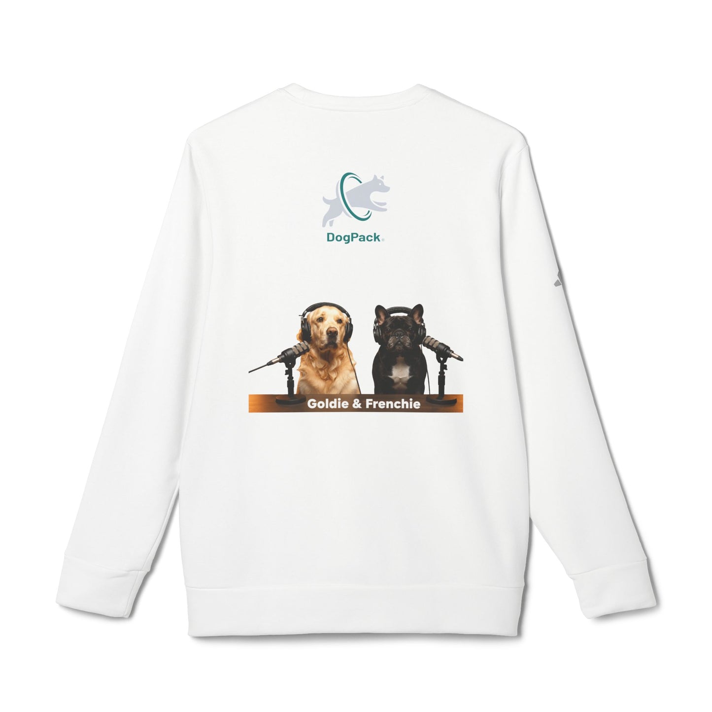 DogPack® Goldie & Frenchie™ Classic Crewneck Sweatshirt — adidas Sustainable Fleece