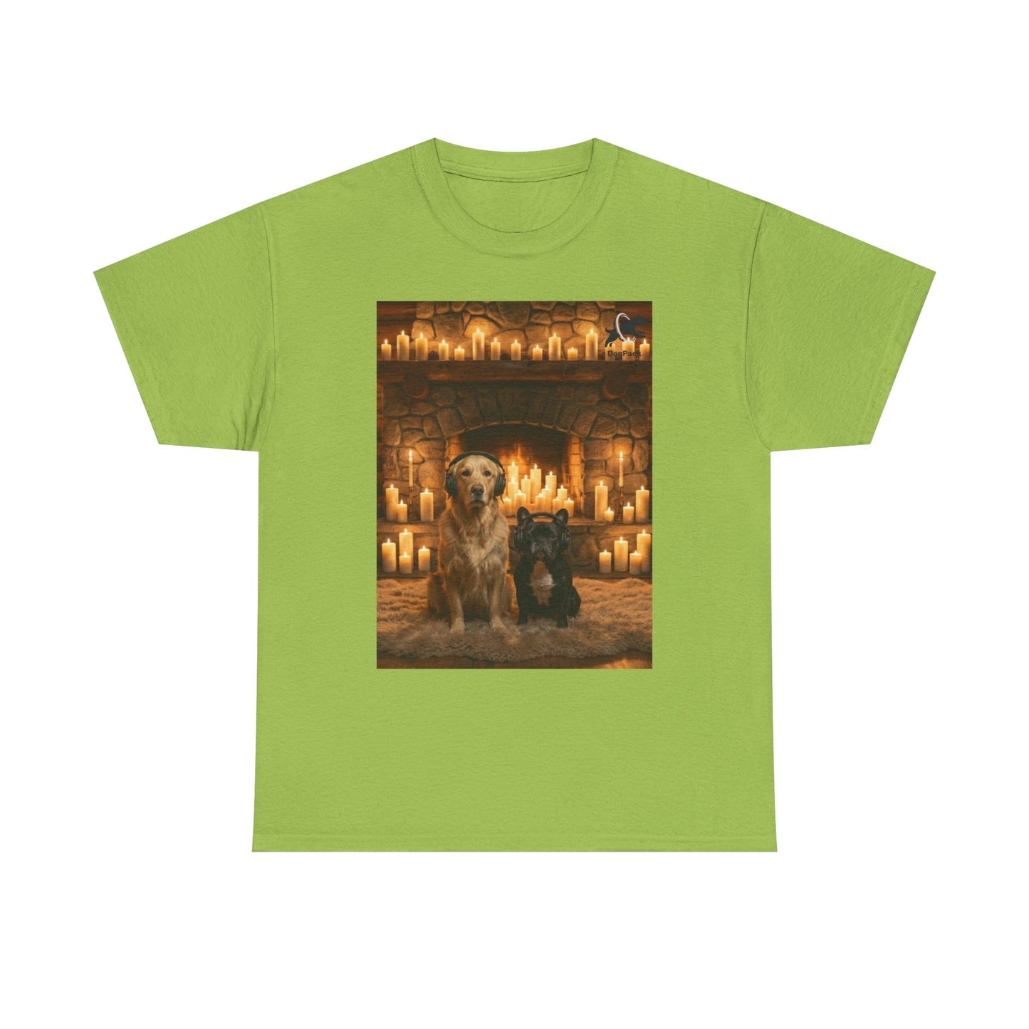 Goldie & Frenchie Staying Warm Front & Back Canada T‑Shirt - Ships from Canada