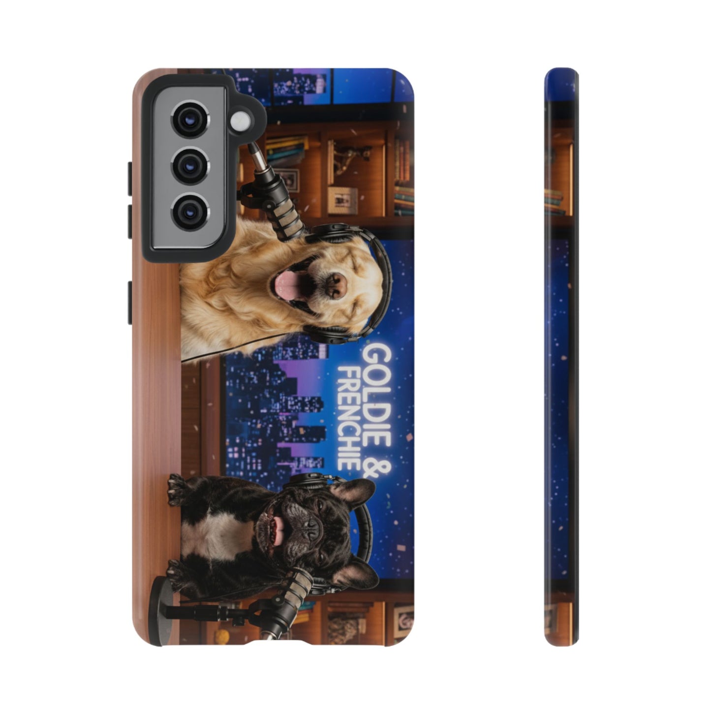 Goldie & Frenchie Talk Show LOL Laughing out Loud Samsung Google Android Cases