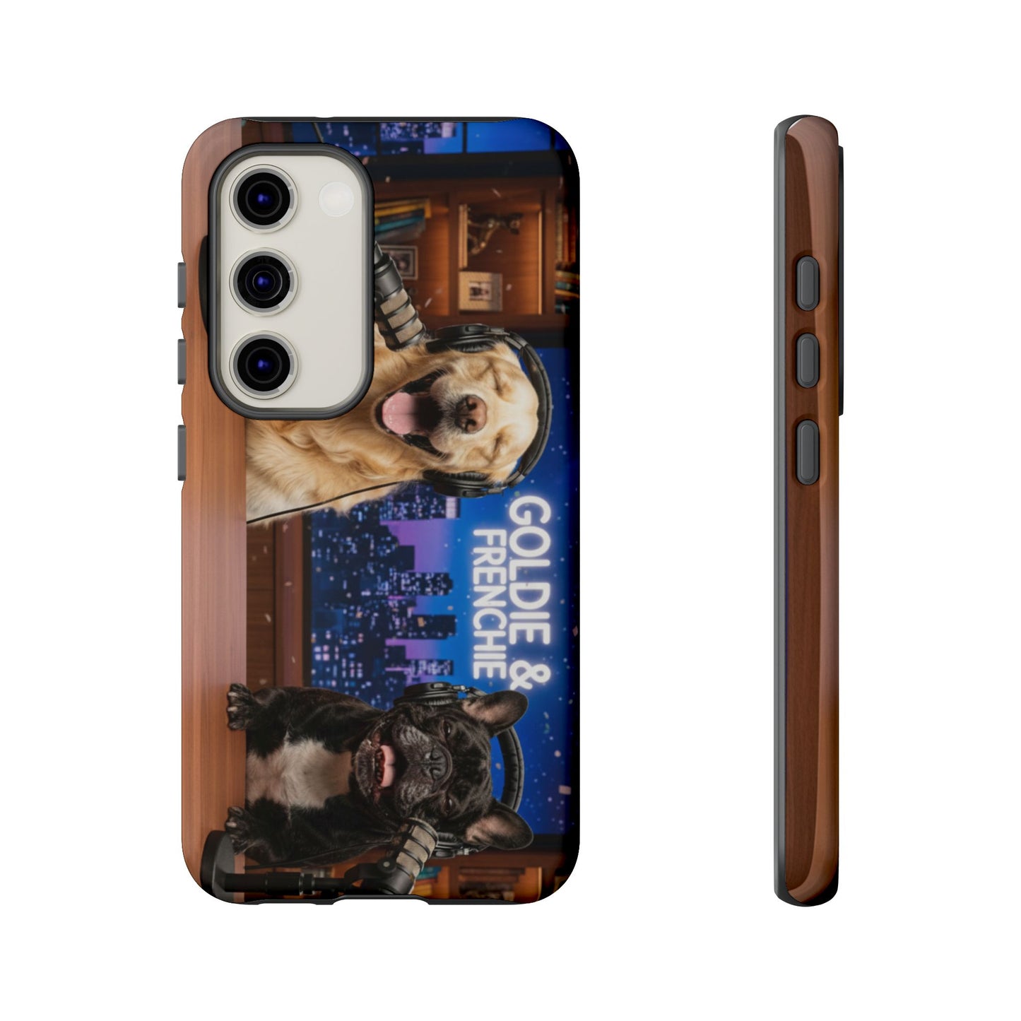 Goldie & Frenchie Talk Show LOL Laughing out Loud Samsung Google Android Cases