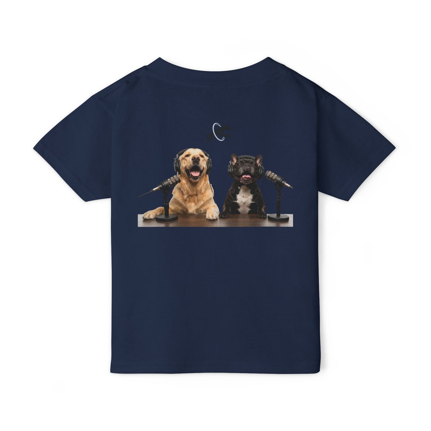Goldie the Doctor & Frenchie the Baker Toddler T‑Shirt - Front & Back Print