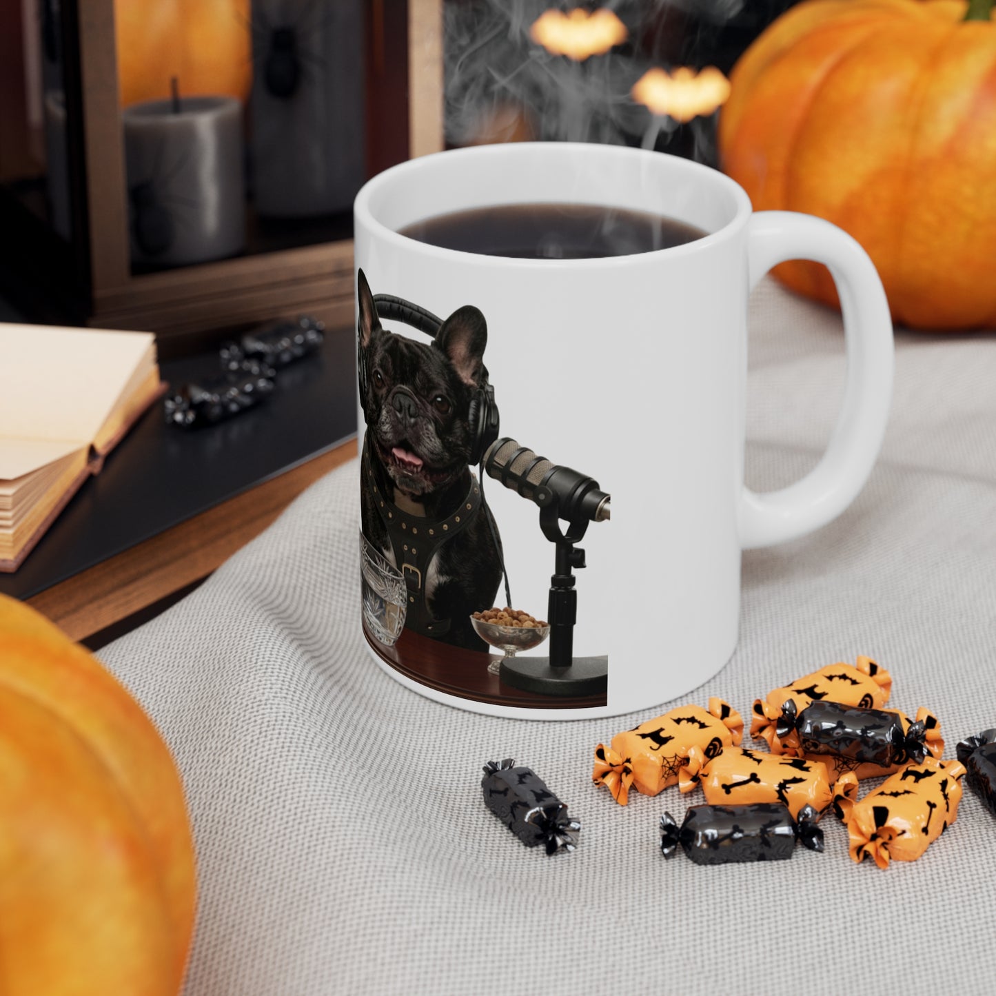 Goldie & Frenchie Sophisticated & Wealthy Coffee Mug — 11oz & 15oz Quality Ceramic - Ships from United Kingdom