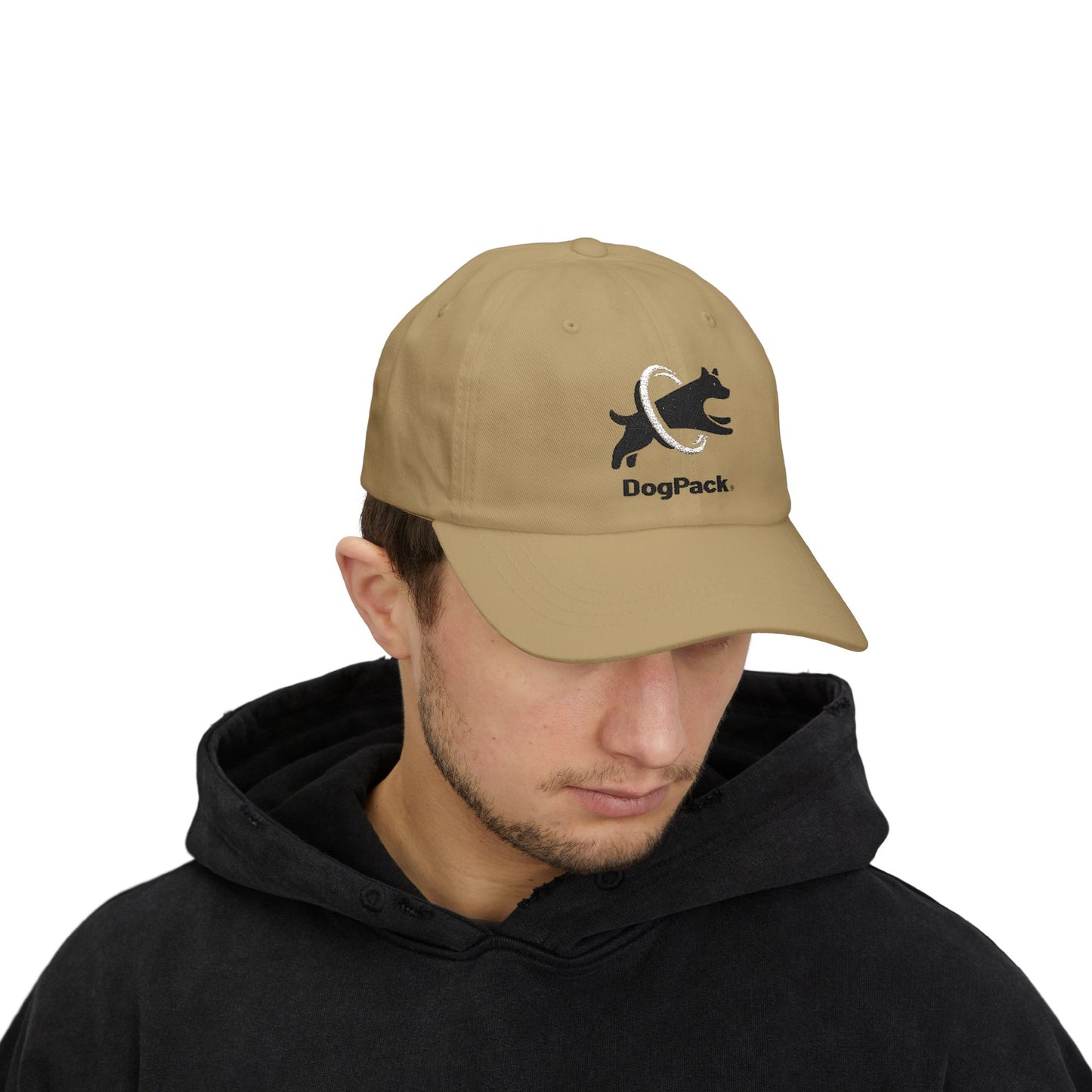 DogPack Brand Dad Cap — DogPack Dark Logo Embroidered Baseball Hat