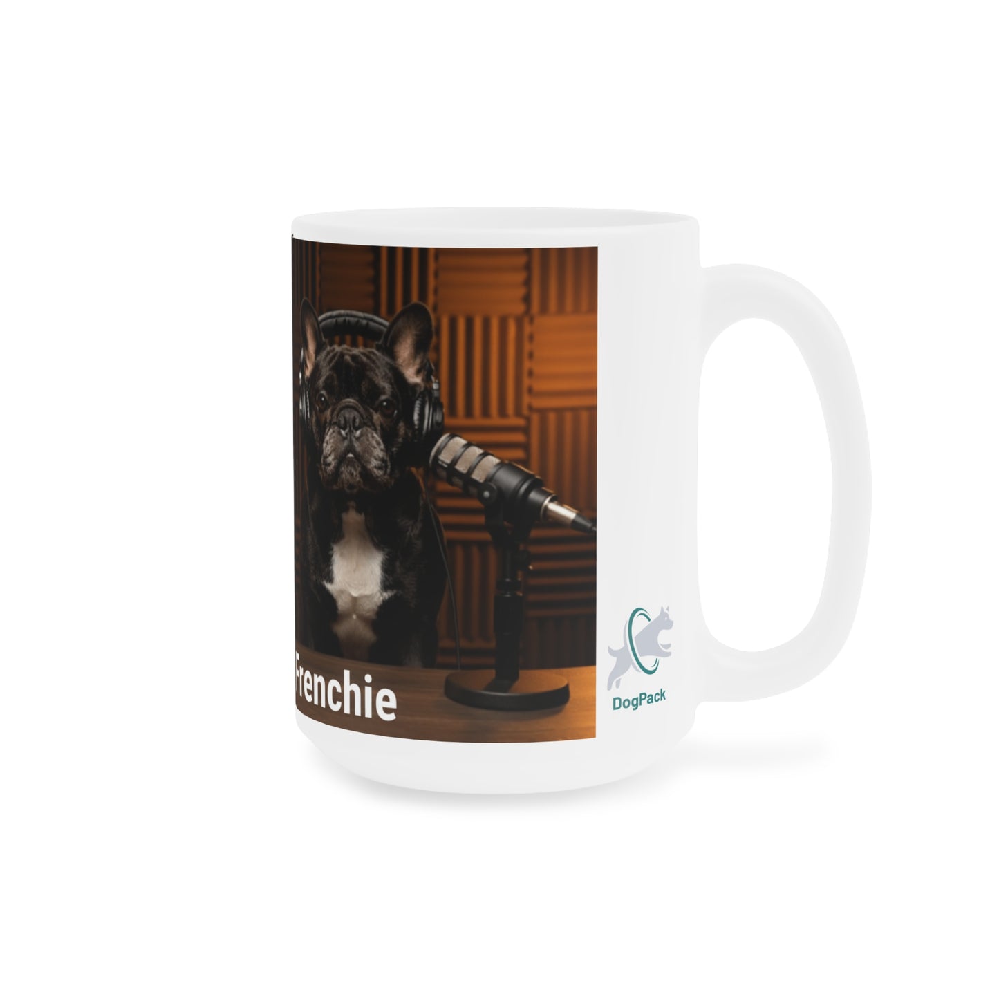 Goldie & Frenchie In the Studio Coffee Mug (11oz/15oz/20oz) - Made and Ships from Canada