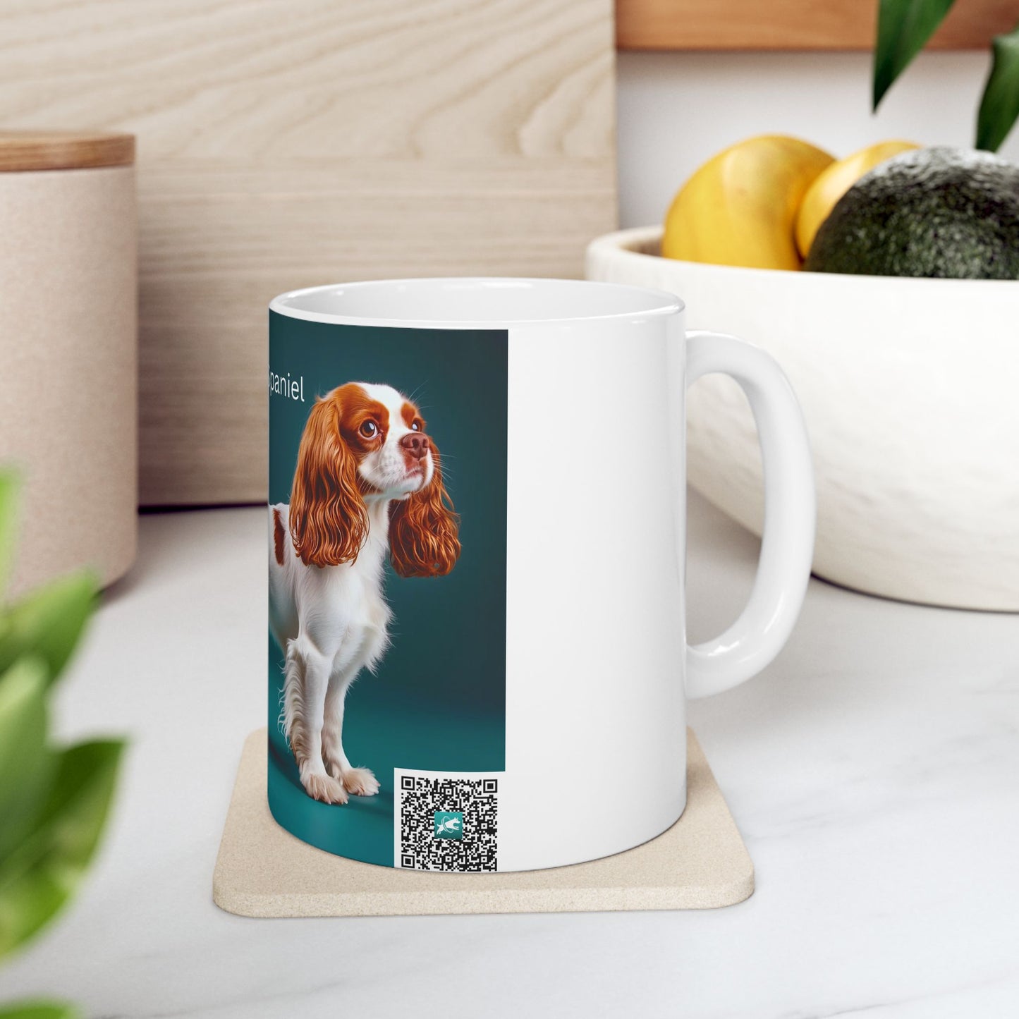 Cavalier King Charles Spaniel Ceramic Mug – Dog Lover Coffee Cup (11oz/15oz)