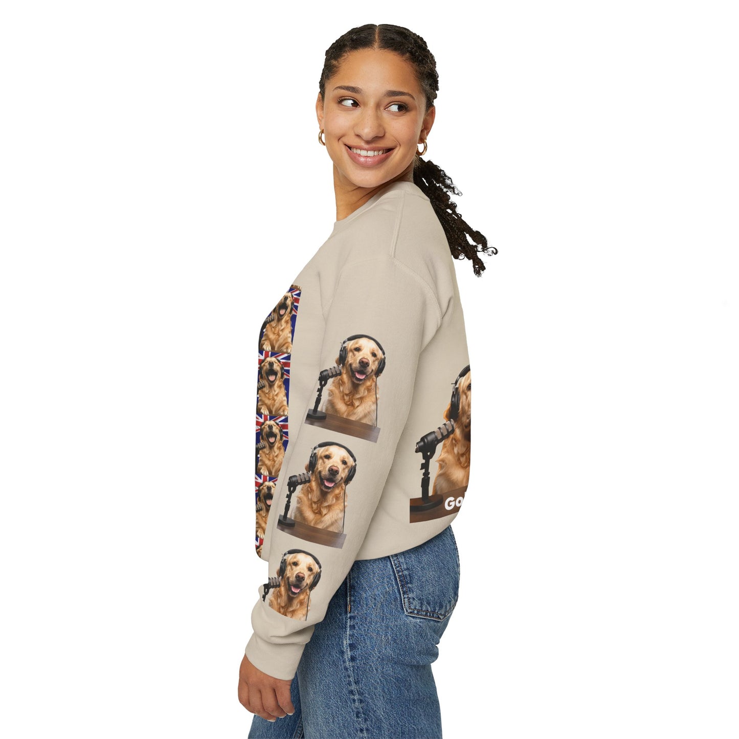 Goldie & Frenchie Australian Pride Crewneck Sweatshirt — Fully Printed Special Edition - Ships from Australia + New Zealand