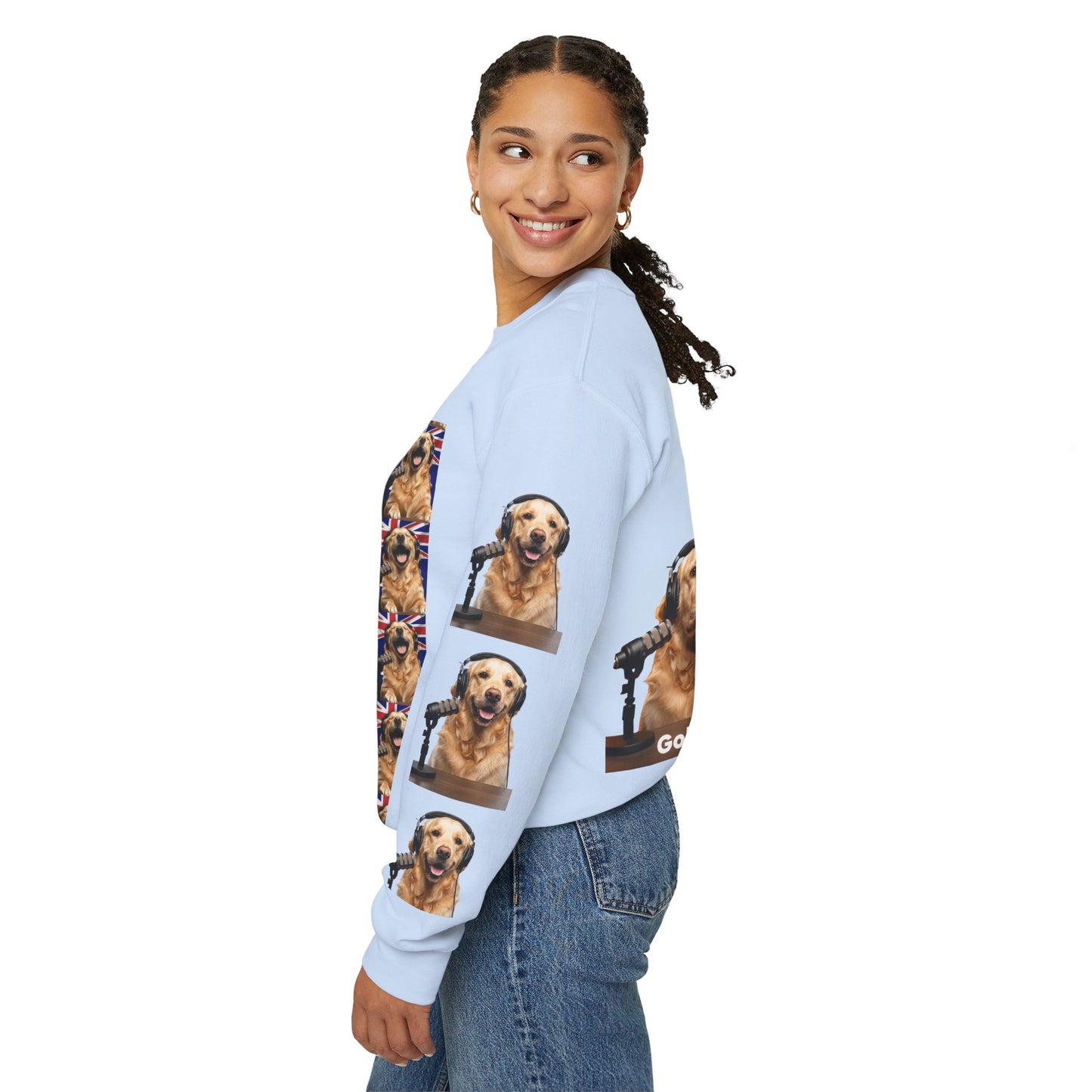 Goldie & Frenchie Australian Pride Crewneck Sweatshirt — Fully Printed Special Edition - Ships from Australia + New Zealand