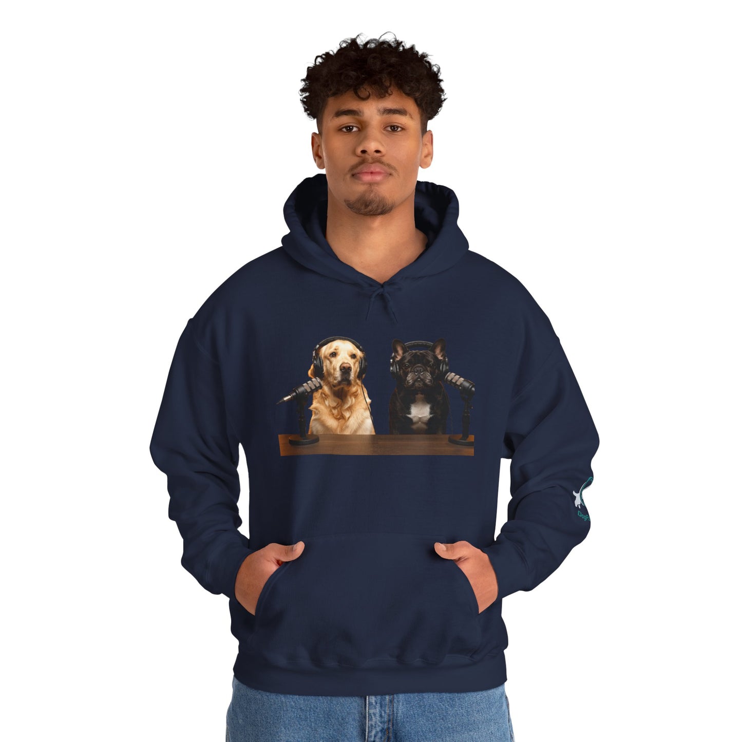 Goldie and Frenchie Hooded Sweater