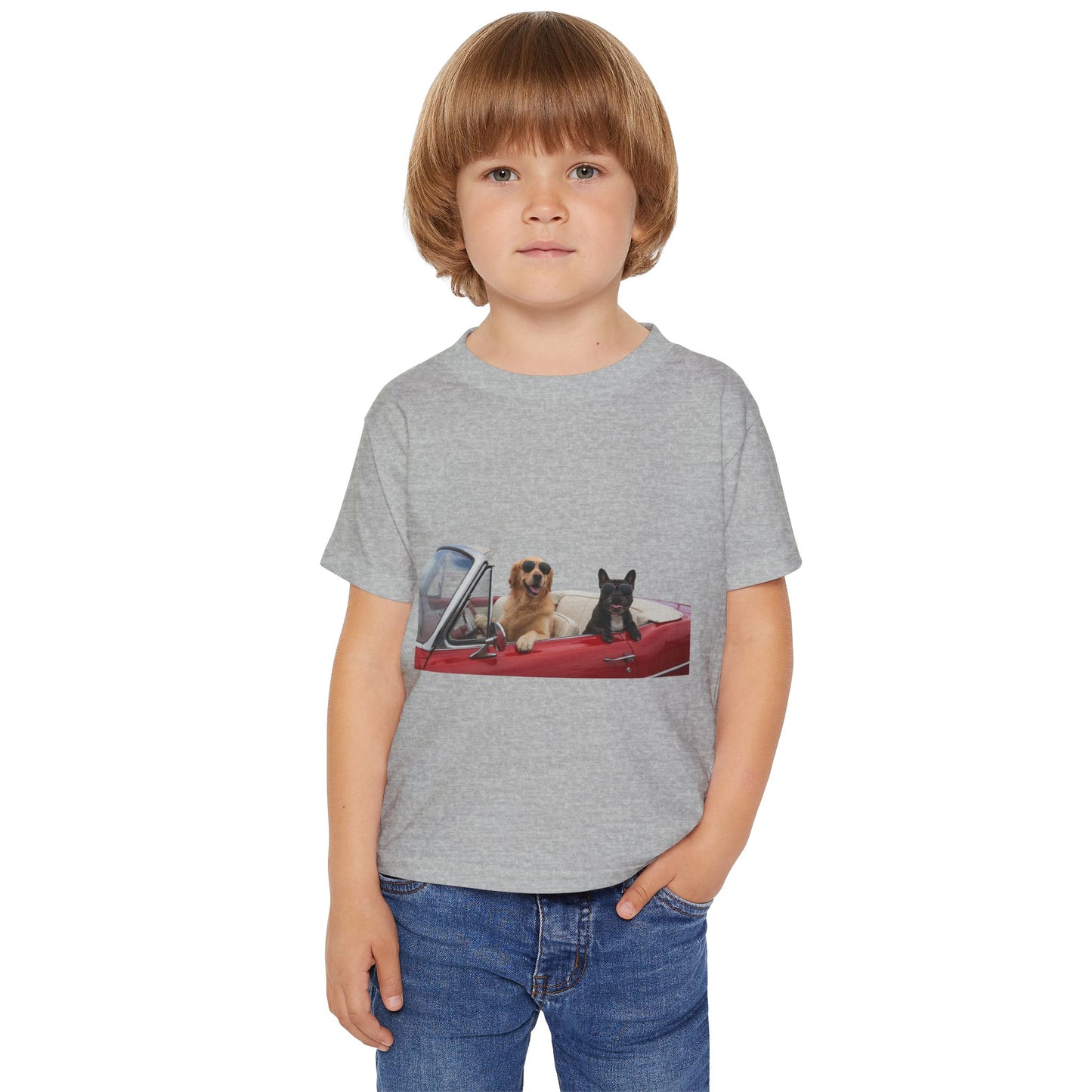 Goldie & Frenchie 'Slow Down & Enjoy the Ride' Toddler T‑Shirt