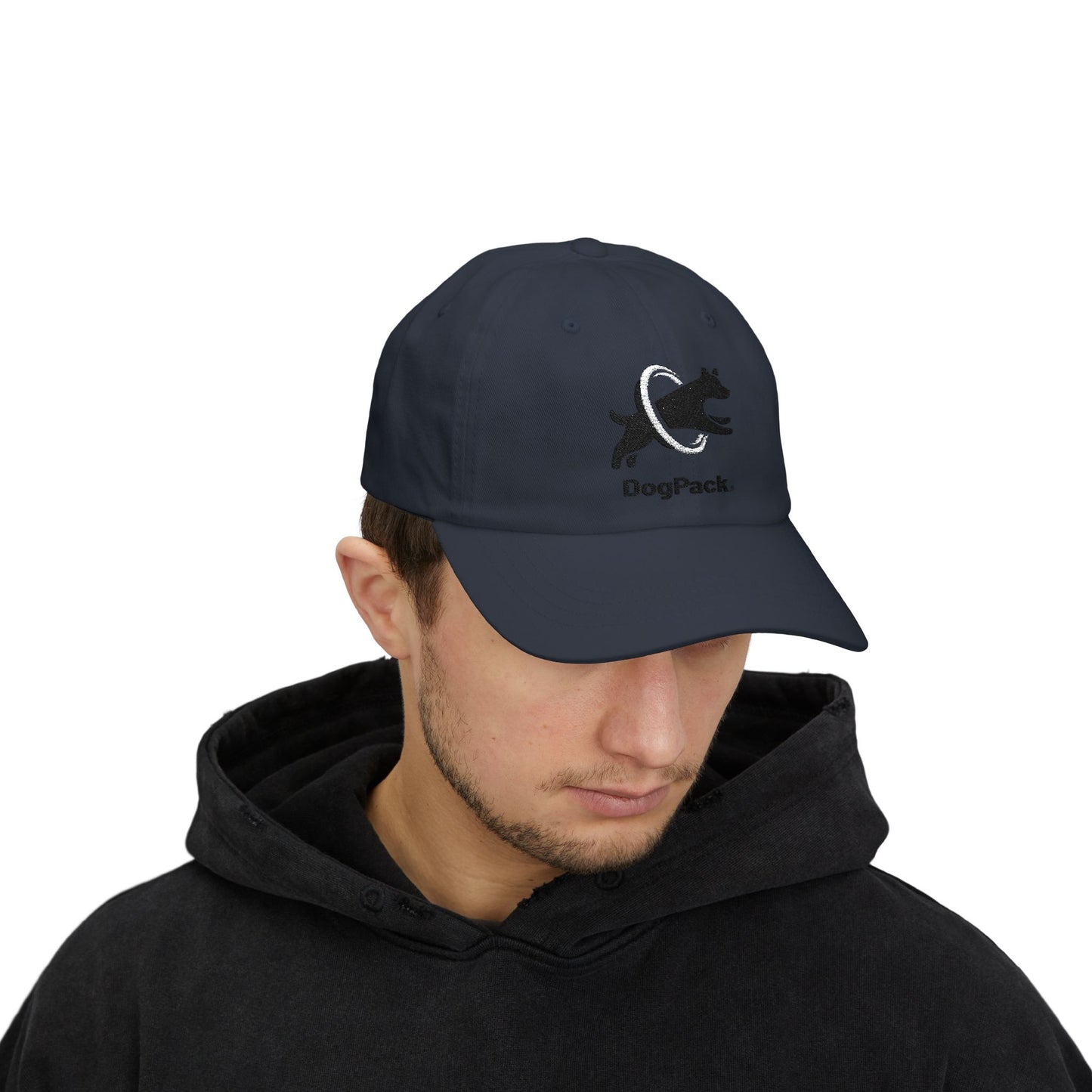 DogPack Brand Dad Cap — DogPack Dark Logo Embroidered Baseball Hat