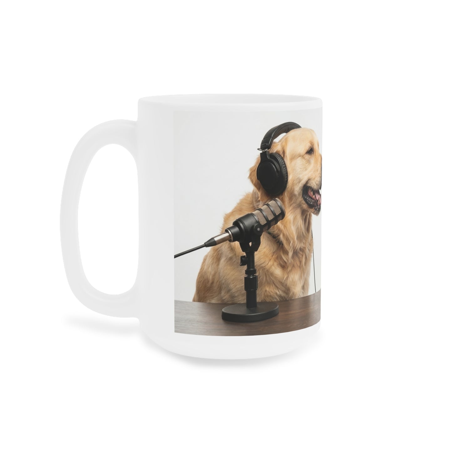 Goldie & Frenchie Chatting Ceramic Coffee Mug (11oz/15oz/20oz) - Made and Ships from Canada